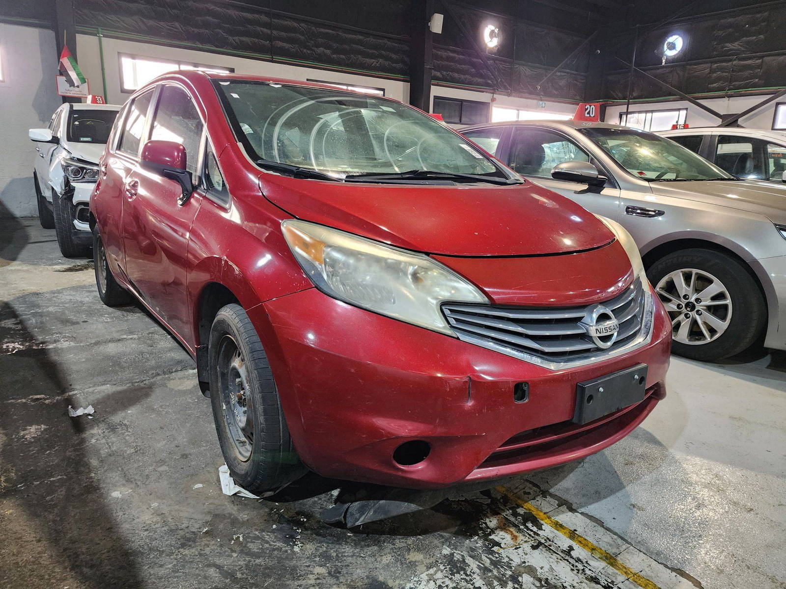 2014 NISSAN VERSA NOTE — 159855 Miles — Lot L357940 — Al Quoz - Marhaba Auctions Used Cars - Image 3