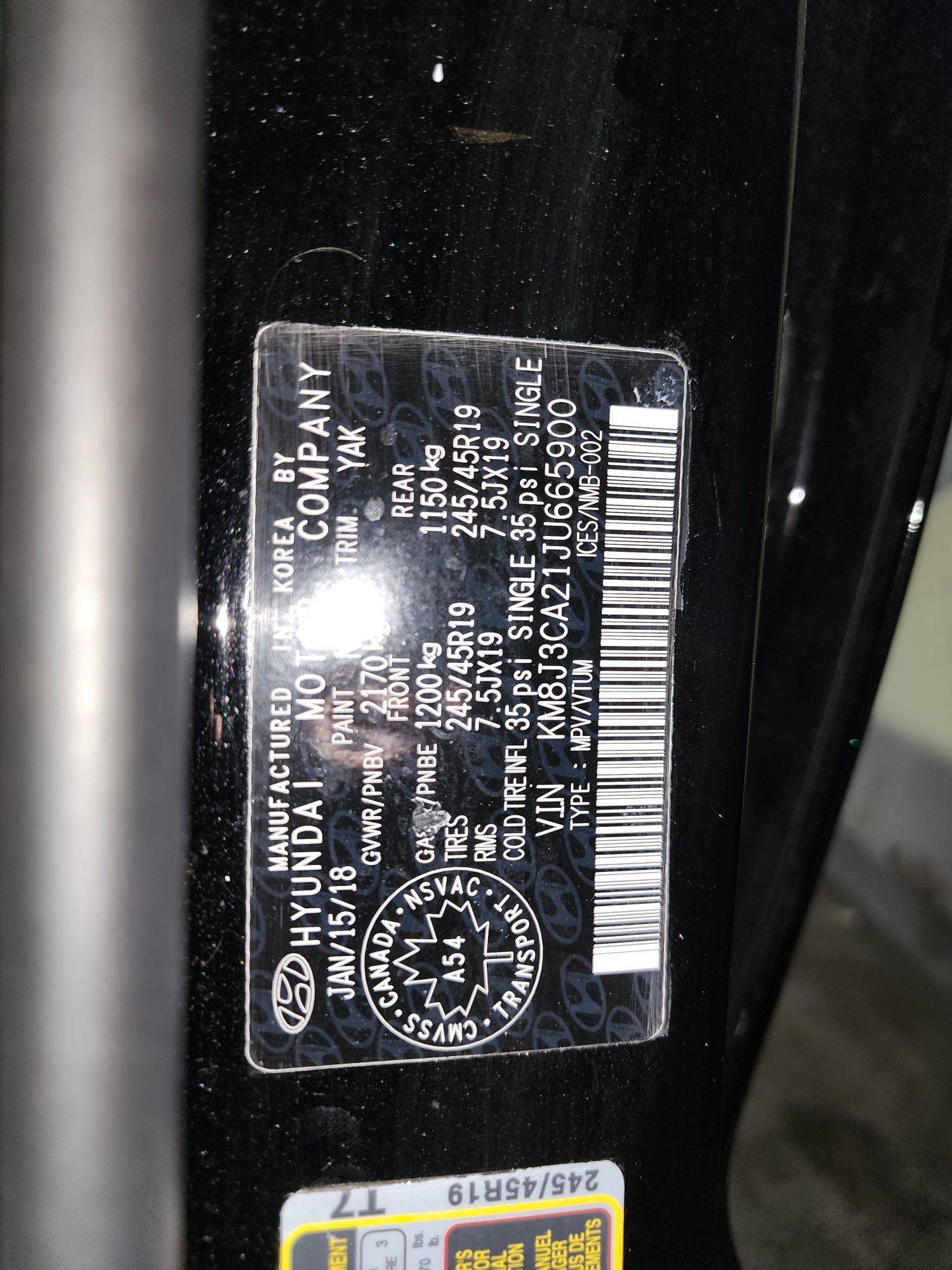 HYUNDAI TUCSON 2018 - Marhaba Auction Used Cars - Image 7