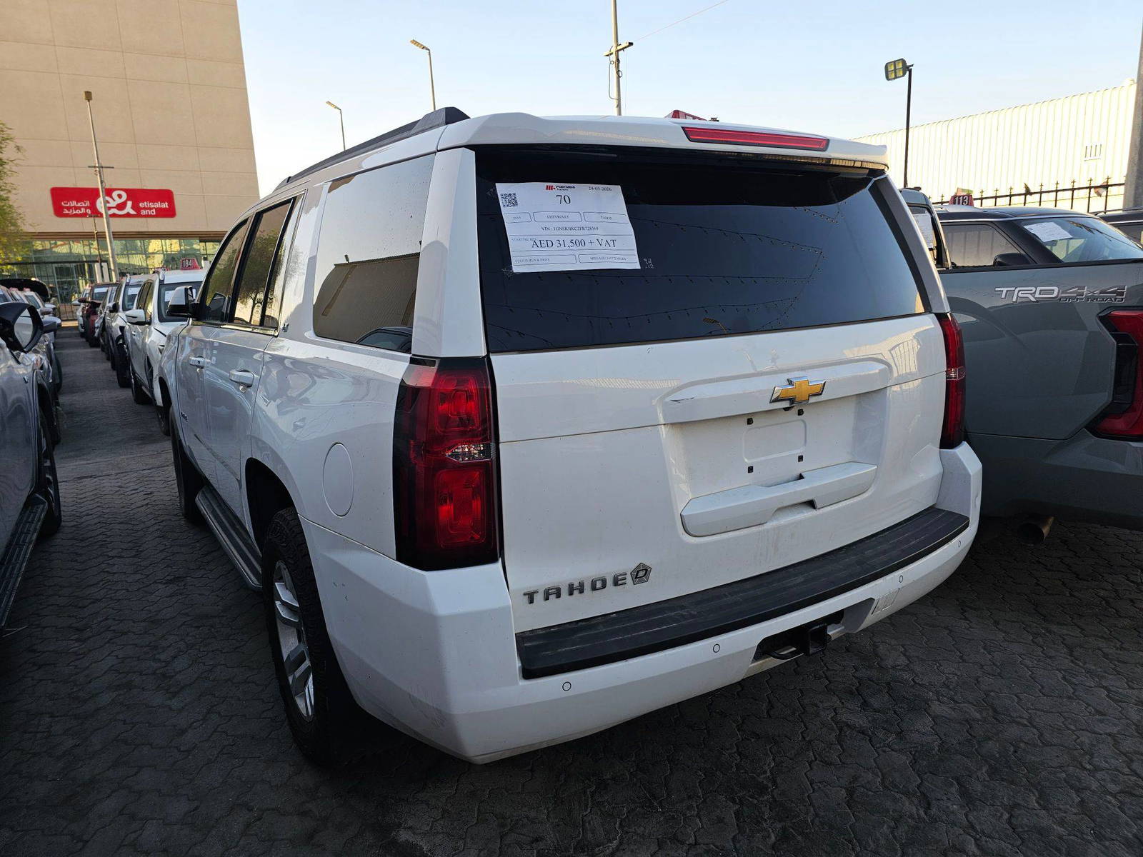 CHEVROLET TAHOE 2015 - Marhaba Auction Used Cars - Image 3