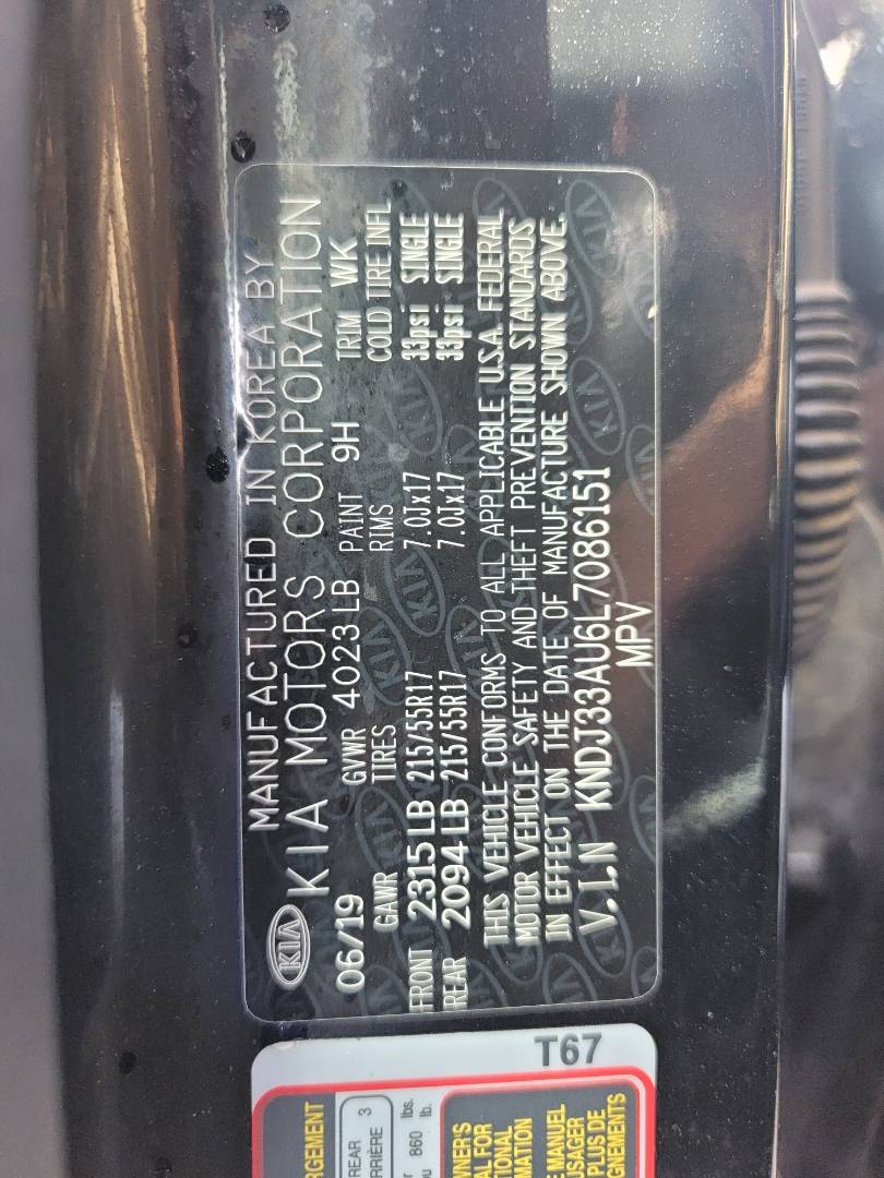 2020 KIA SOUL — 44852 Miles — Lot 7086151 - Marhaba Auctions Used Cars - Image 9