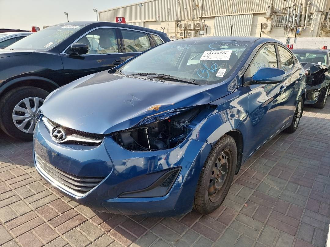 2016 HYUNDAI ELANTRA — 148474 Miles — Lot 125487 — Ind. 12 - Marhaba Auctions Used Cars - Image 3
