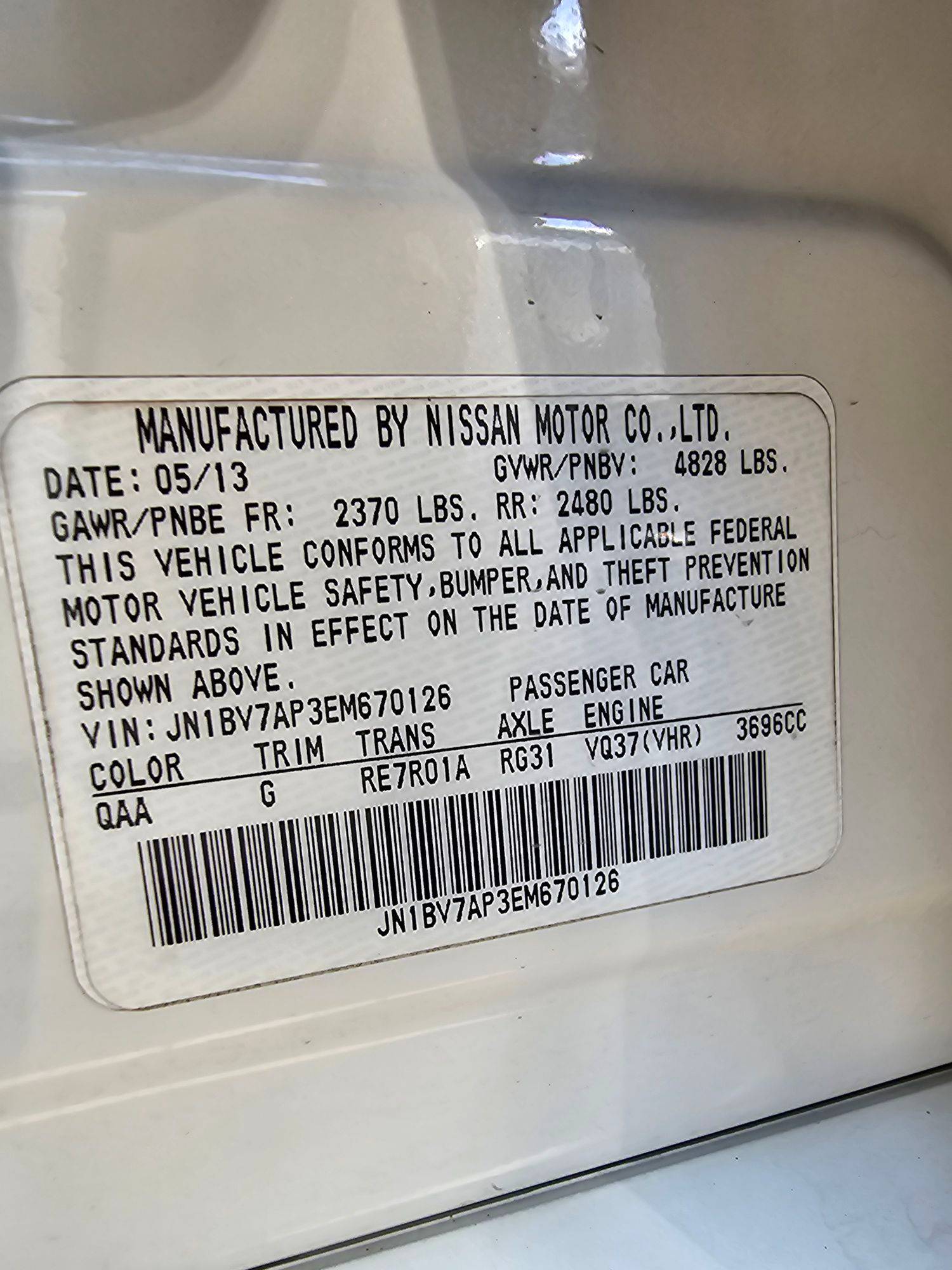 2014 INFINITI Q50 — 73391 Miles — Lot EM670126 — Main - Marhaba Auctions Used Cars - Image 9
