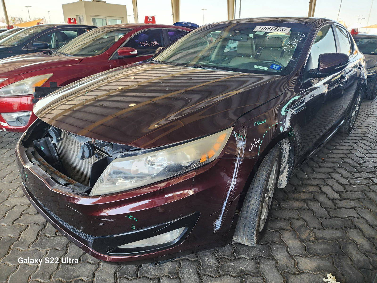 2012 KIA OPTIMA — 147848 Miles — Lot 77687473 - Marhaba Auctions Used Cars - Image 8