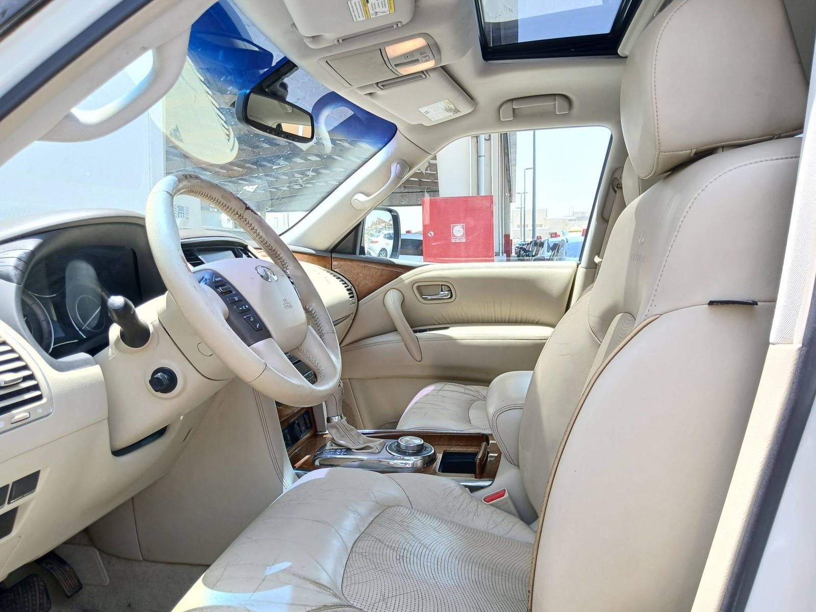 2013 INFINITI QX56 — 195130 Miles — Lot NE4D9060802 — Souq - Marhaba Auctions Used Cars - Image 9