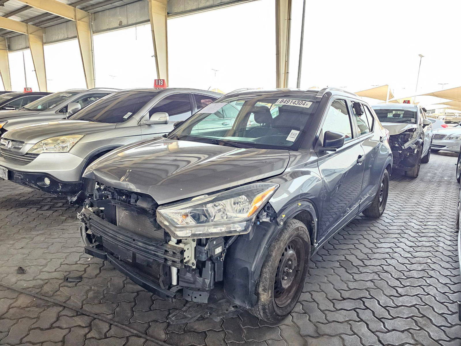 2019 NISSAN KICKS — 185875 Miles — Lot L470491 — Souq - Marhaba Auctions Used Cars - Image 5