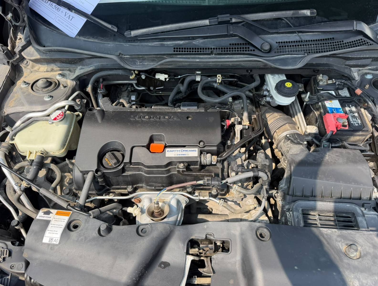 2019 HONDA CIVIC — sold — 118906 Miles — Lot KH541403 — Main - Marhaba Auctions Used Cars - Image 9