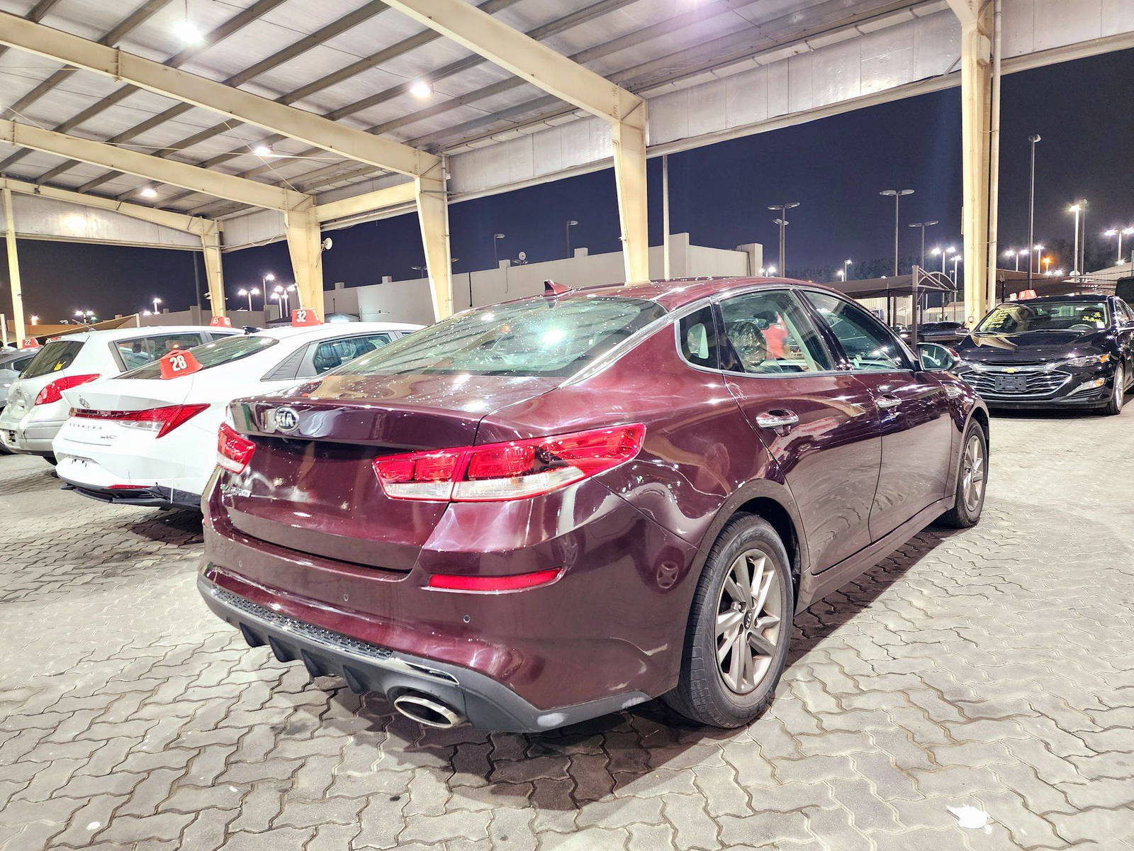 2019 KIA OPTIMA — 72142 Miles — Lot G358389 — Souq - Marhaba Auctions Used Cars - Image 3