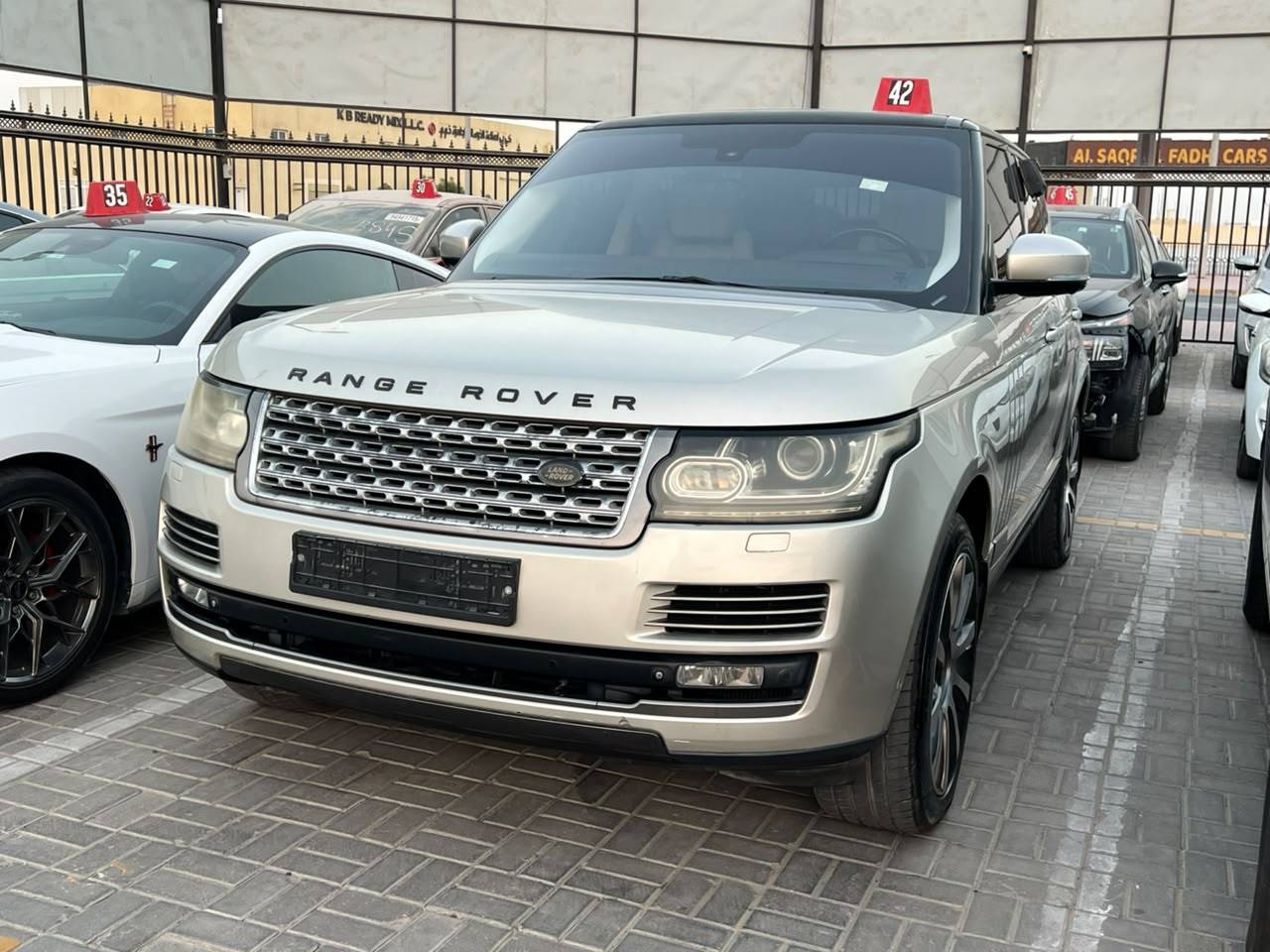 2014 LAND ROVER RANGE ROVER — 238942 KM — Lot 4EA136470 - Marhaba Auctions Used Cars - Image 8