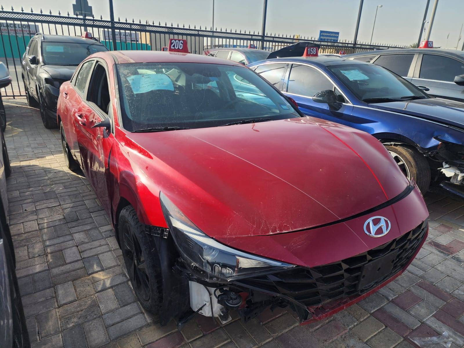 HYUNDAI ELANTRA 2023 - Marhaba Auction Used Cars - Image 9