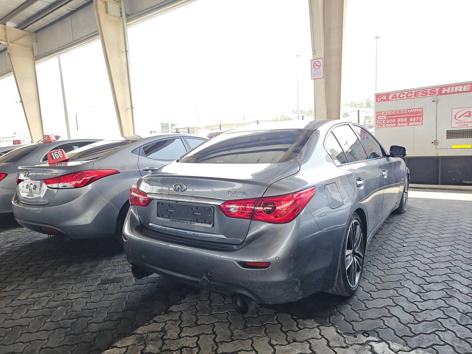 2015 INFINITI Q50 — 151140 KM — Lot 540052 — Souq - Marhaba Auctions Used Cars - Image 3