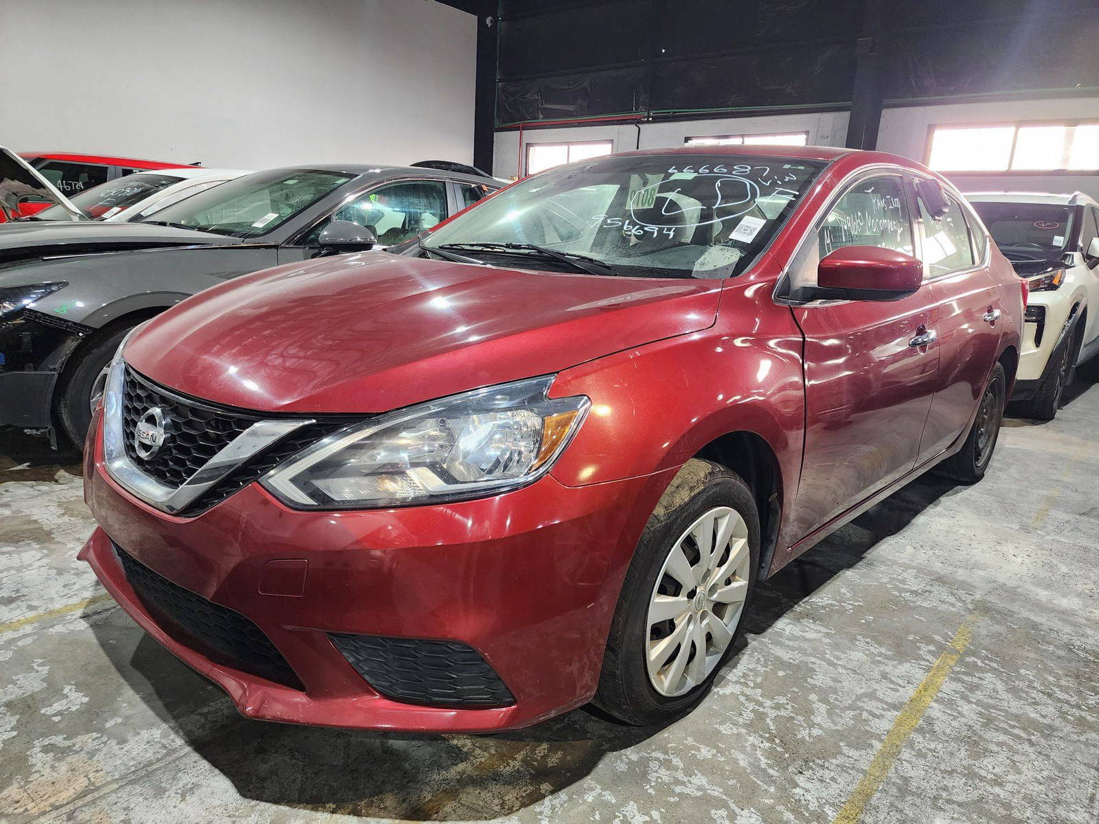 2017 NISSAN SENTRA — 149660 Miles — Lot 215487 — Al Quoz - Marhaba Auctions Used Cars - Image 3