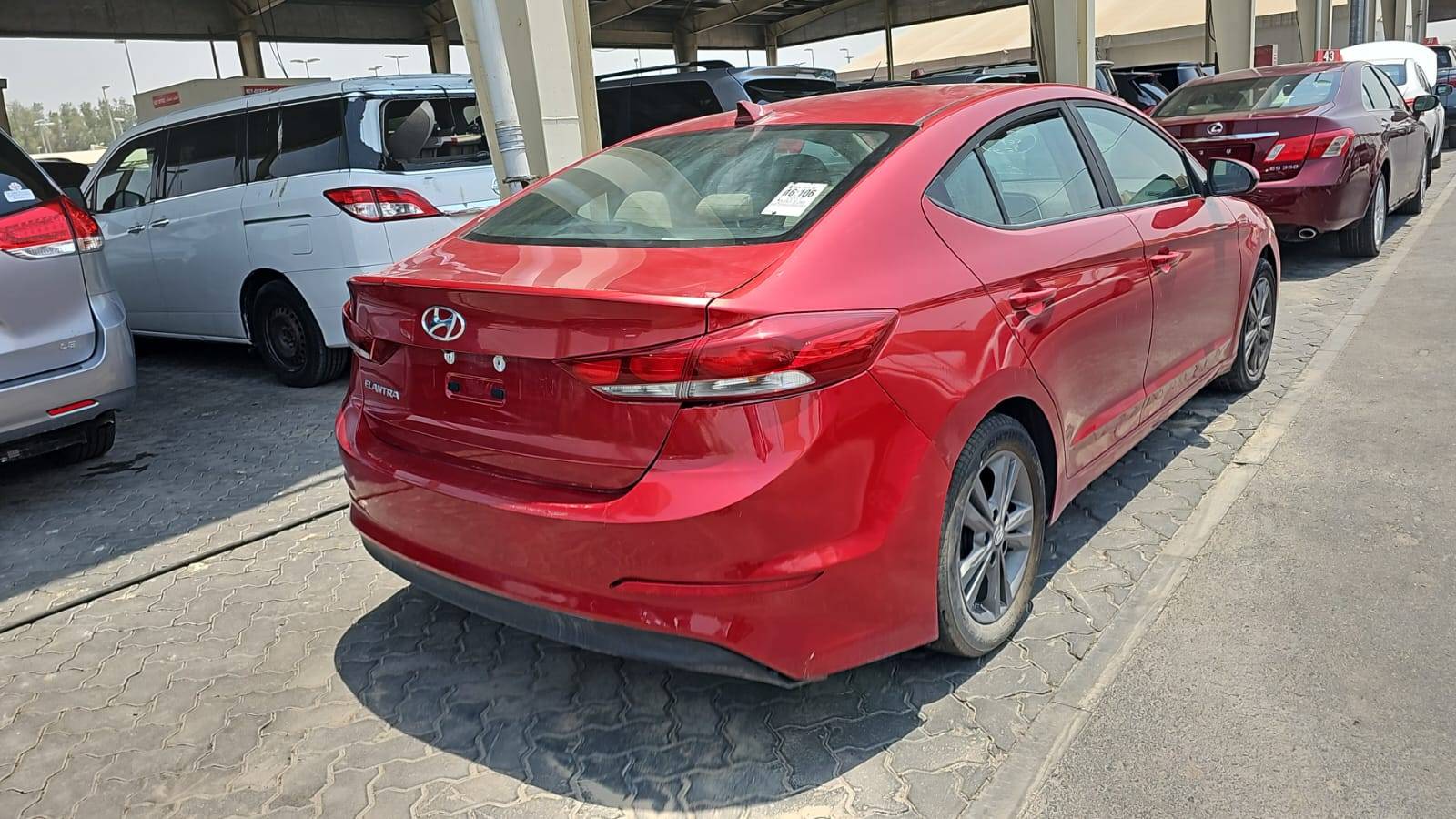HYUNDAI ELANTRA 2017 - Marhaba Auction Used Cars - Image 10
