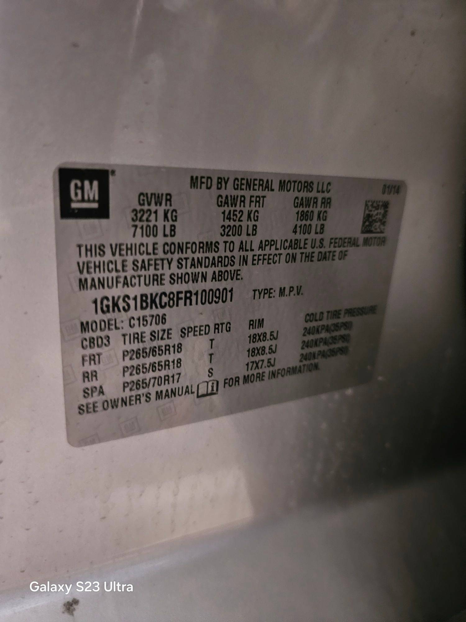 GMC YUKON 2015 - Marhaba Auction Used Cars - Image 9