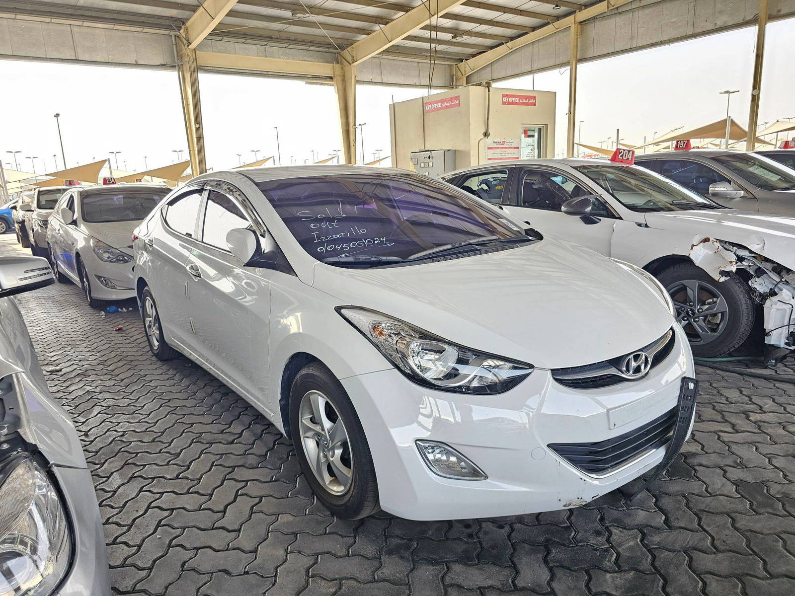 2012 HYUNDAI AVANTE — 156501 KM — Lot 242929 — Souq - Marhaba Auctions Used Cars - Image 4