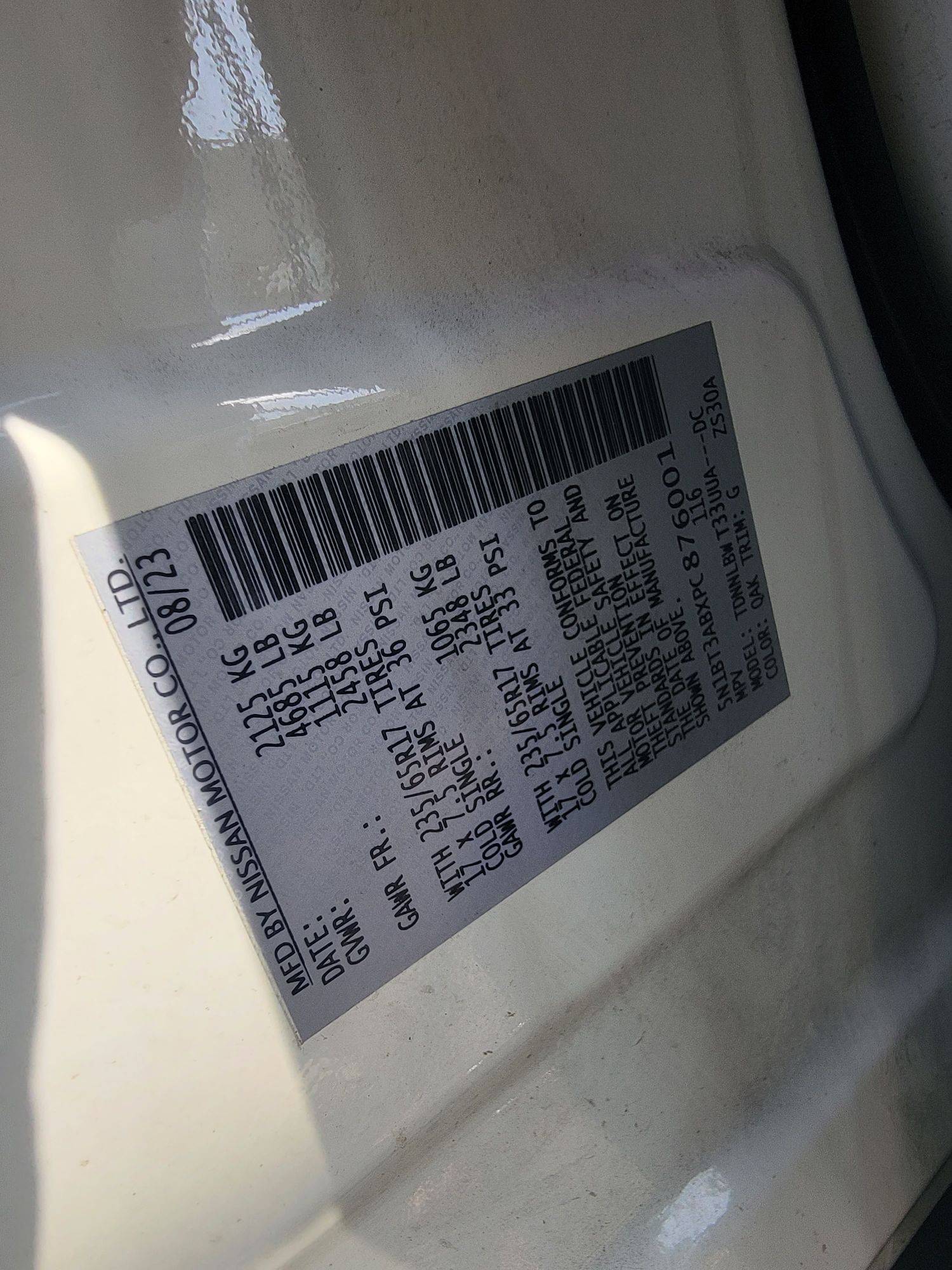 NISSAN ROGUE 2023 - Marhaba Auction Used Cars - Image 8