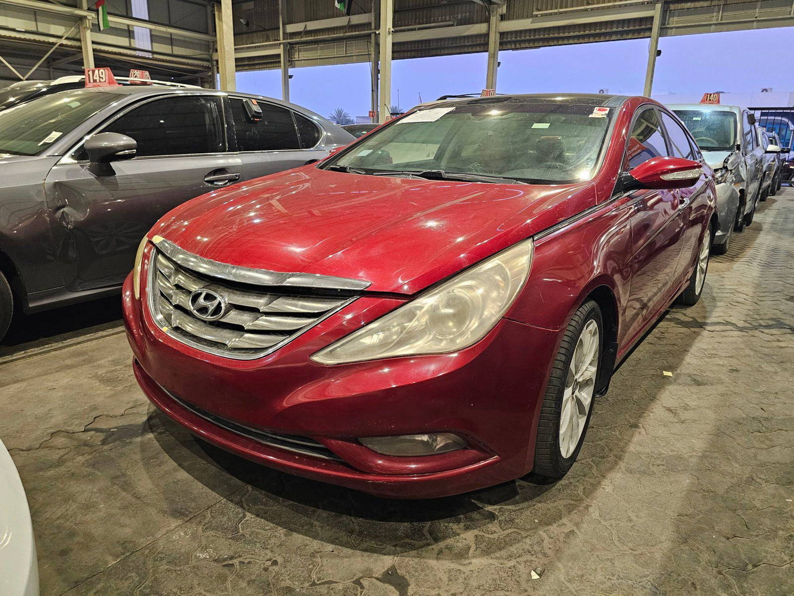 2012 HYUNDAI SONATA — 189528 KM — Lot C1CA430076 — Main - Marhaba Auctions Used Cars - Image 4