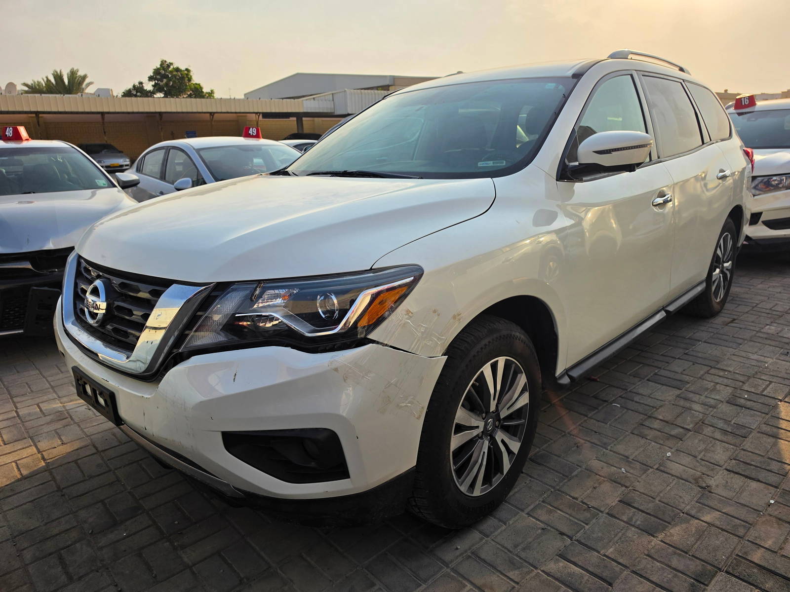 2017 NISSAN PATHFINDER — 115220 Miles — Lot 73609425 - Marhaba Auctions Used Cars - Image 3