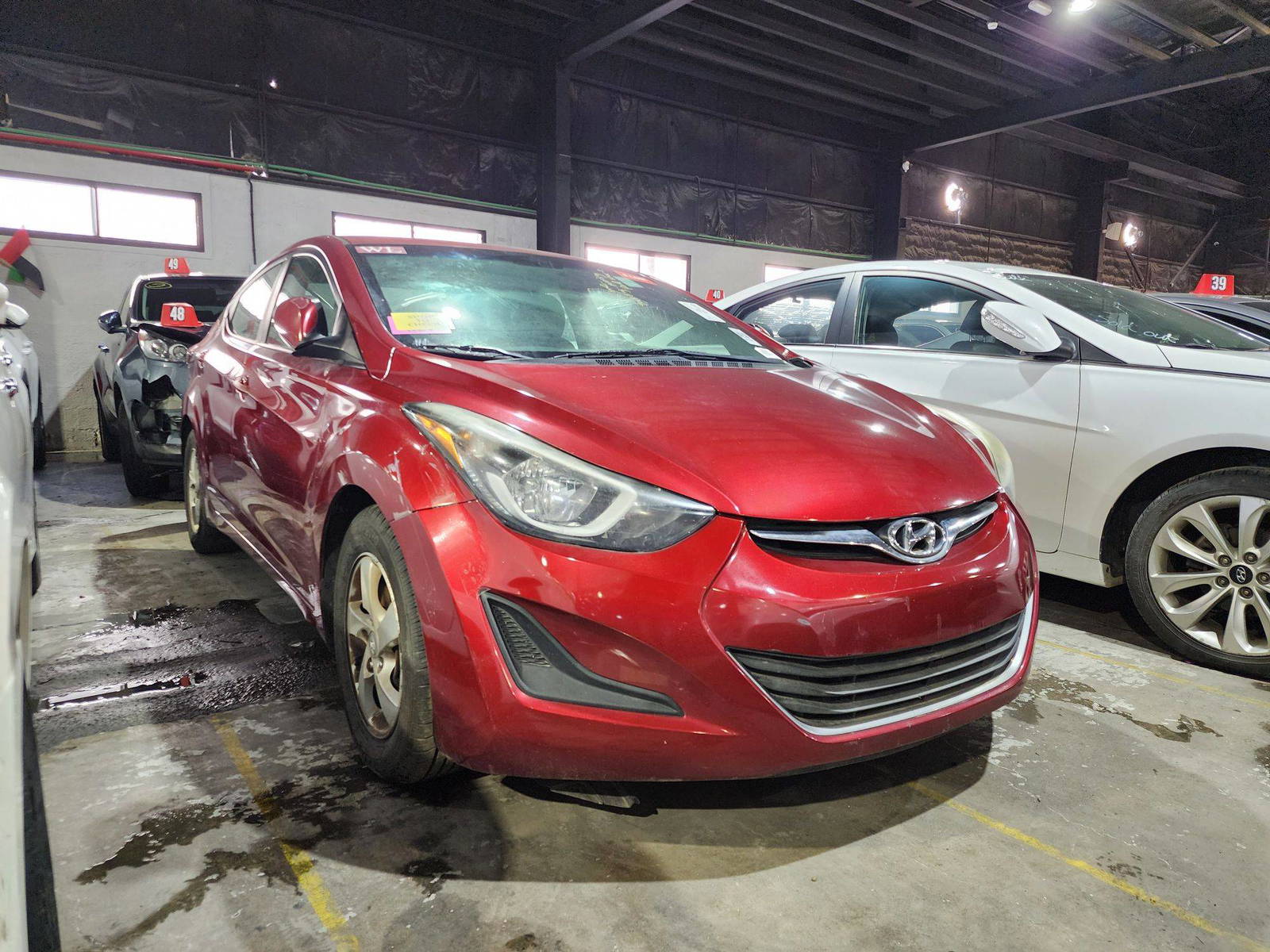 2015 HYUNDAI ELANTRA — 212923 Miles — Lot 342660 — Al Quoz - Marhaba Auctions Used Cars - Image 6