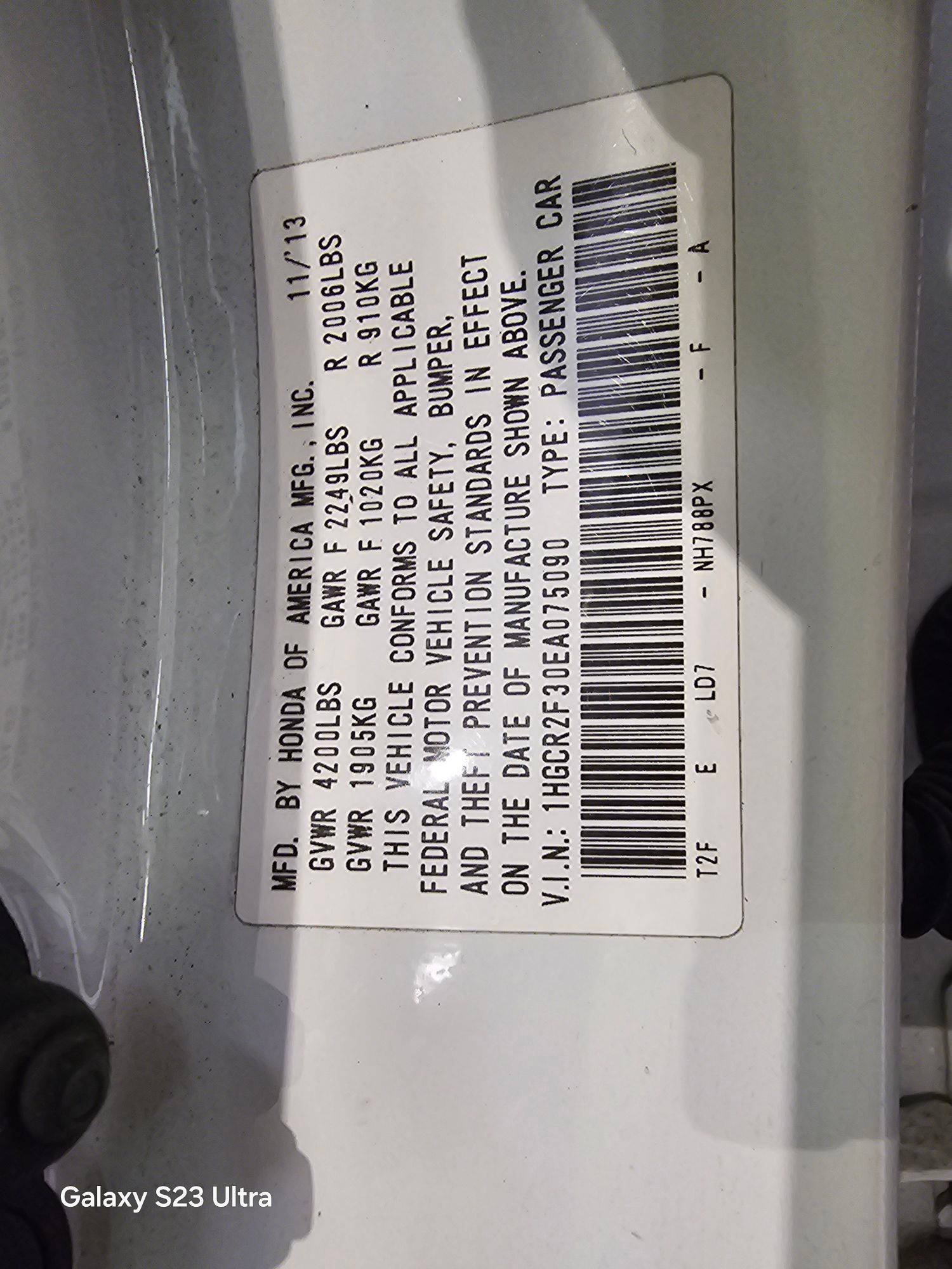 HONDA ACCORD 2014 - Marhaba Auction Used Cars - Image 10