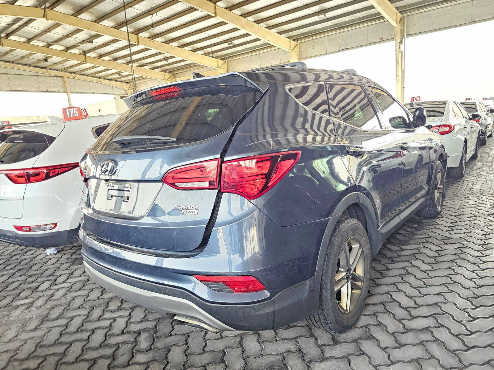 2017 HYUNDAI SANTA FE SPORT — 170707 Miles — Lot 52288965 — Souq - Marhaba Auctions Used Cars - Image 3
