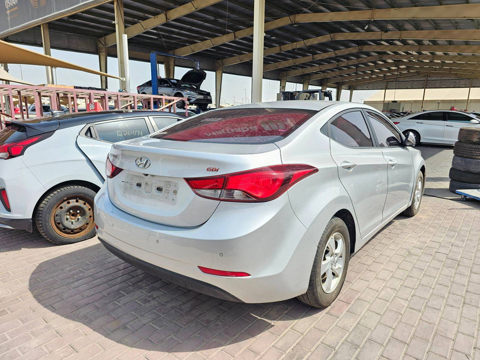 2016 HYUNDAI AVANTE — 122880 KM — Lot 620259 — Souq - Marhaba Auctions Used Cars - Image 4
