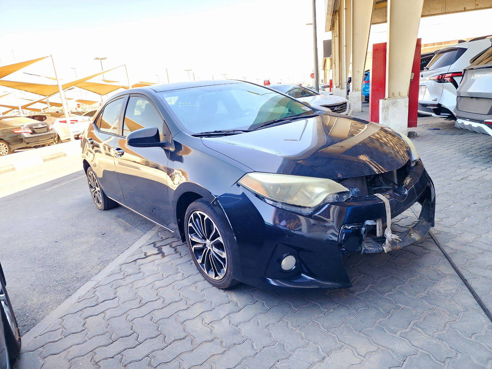 2015 TOYOTA COROLLA — 107673 Miles — Lot RHE1FP242487 — Souq - Marhaba Auctions Used Cars - Image 4