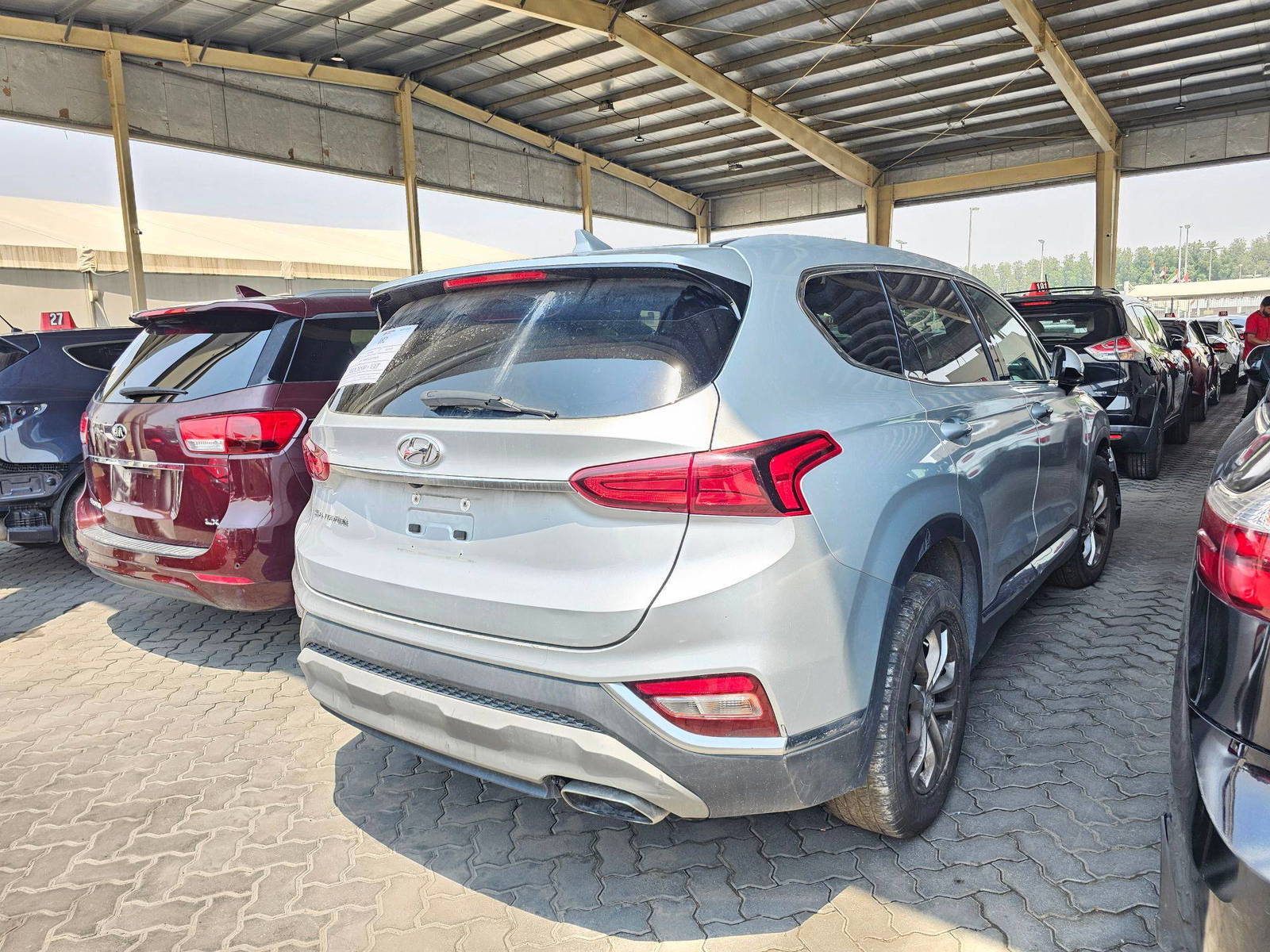 2020 HYUNDAI SANTA FE — 114140 Miles — Lot H176314 — Ind. 12 - Marhaba Auctions Used Cars - Image 3