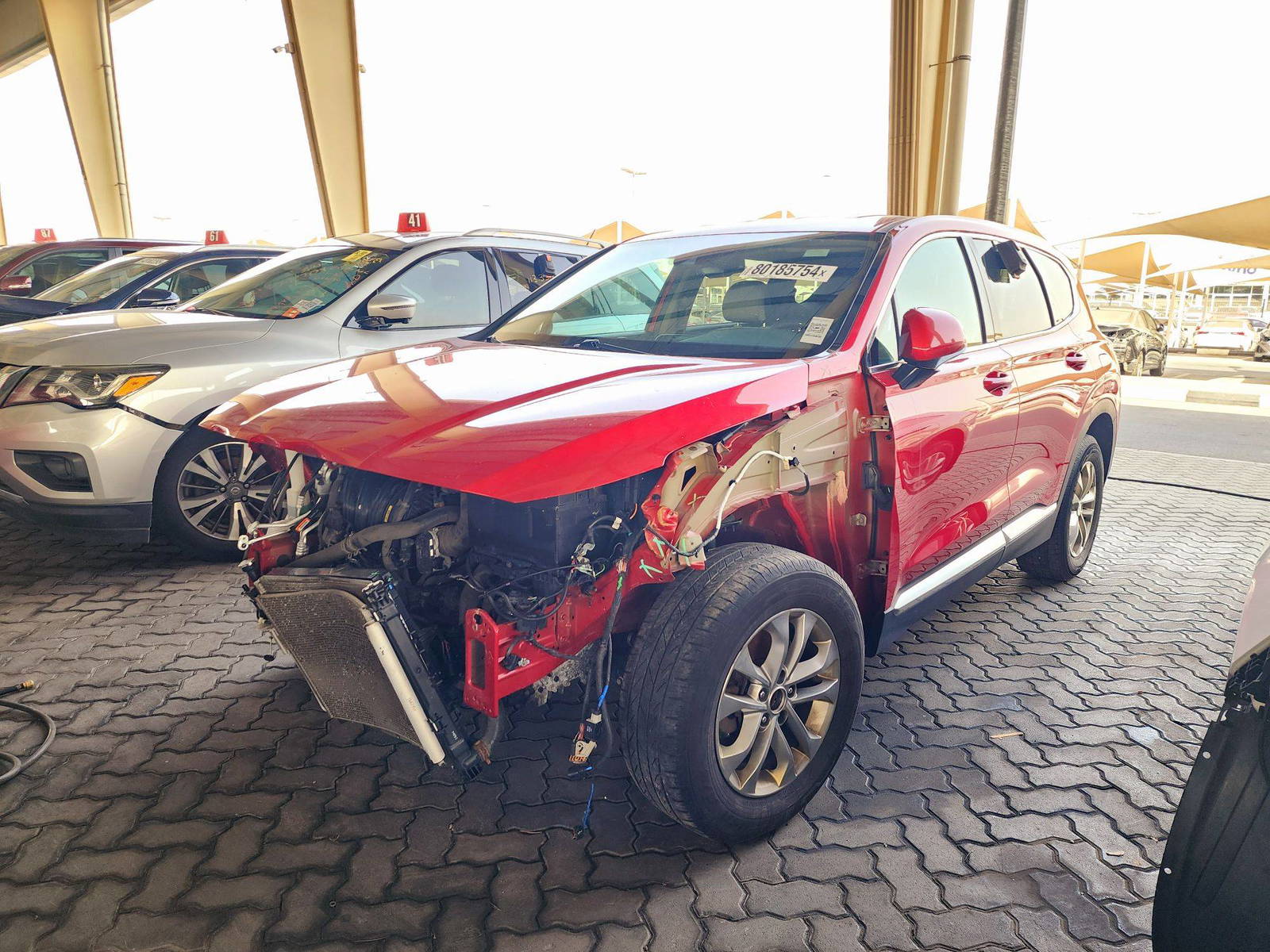 HYUNDAI SANTA FE 2020 - Marhaba Auction Used Cars - Image 5