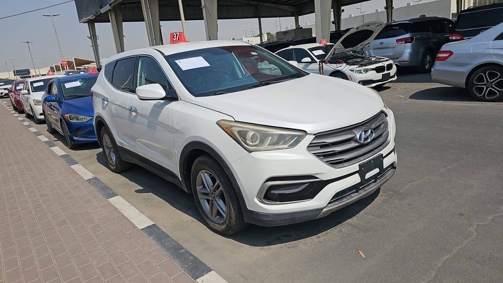 2017 HYUNDAI SANTA FE — 86106 Miles — Lot HH042220 — Souq - Marhaba Auctions Used Cars - Image 3