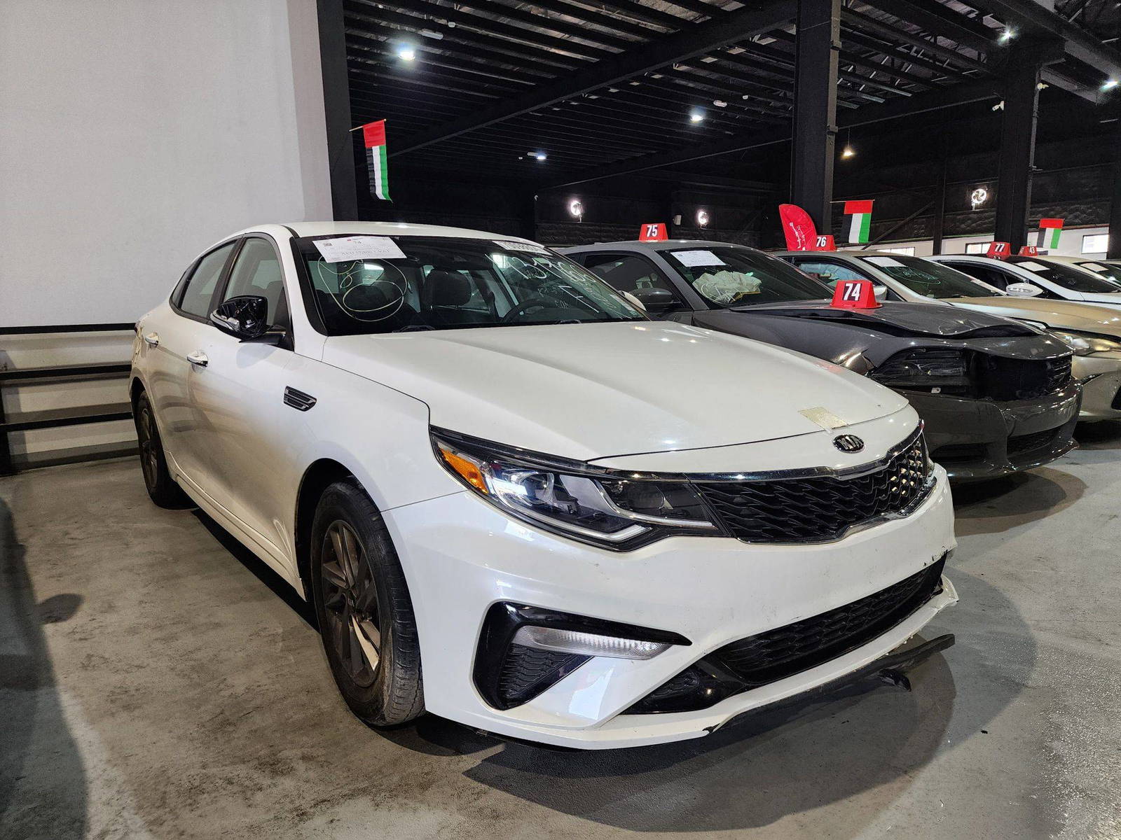 2020 KIA OPTIMA — 119748 Miles — Lot 31166 — Al Quoz - Marhaba Auctions Used Cars - Image 3