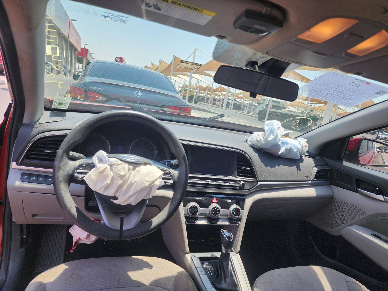 2019 HYUNDAI ELANTRA — 106066 Miles — Lot 42844144 — Souq - Marhaba Auctions Used Cars - Image 9