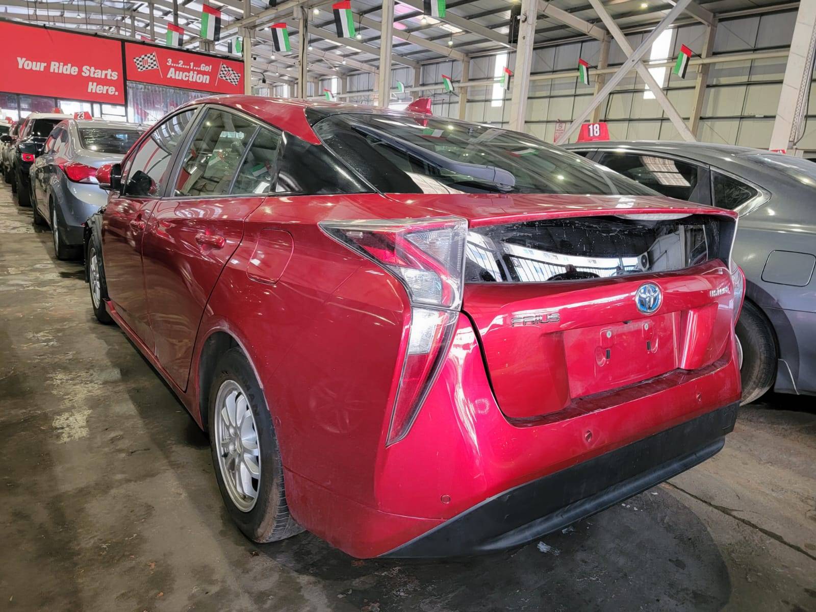 2018 TOYOTA PRIUS — 177492 Miles — Lot U2J3582815 — Main - Marhaba Auctions Used Cars - Image 3