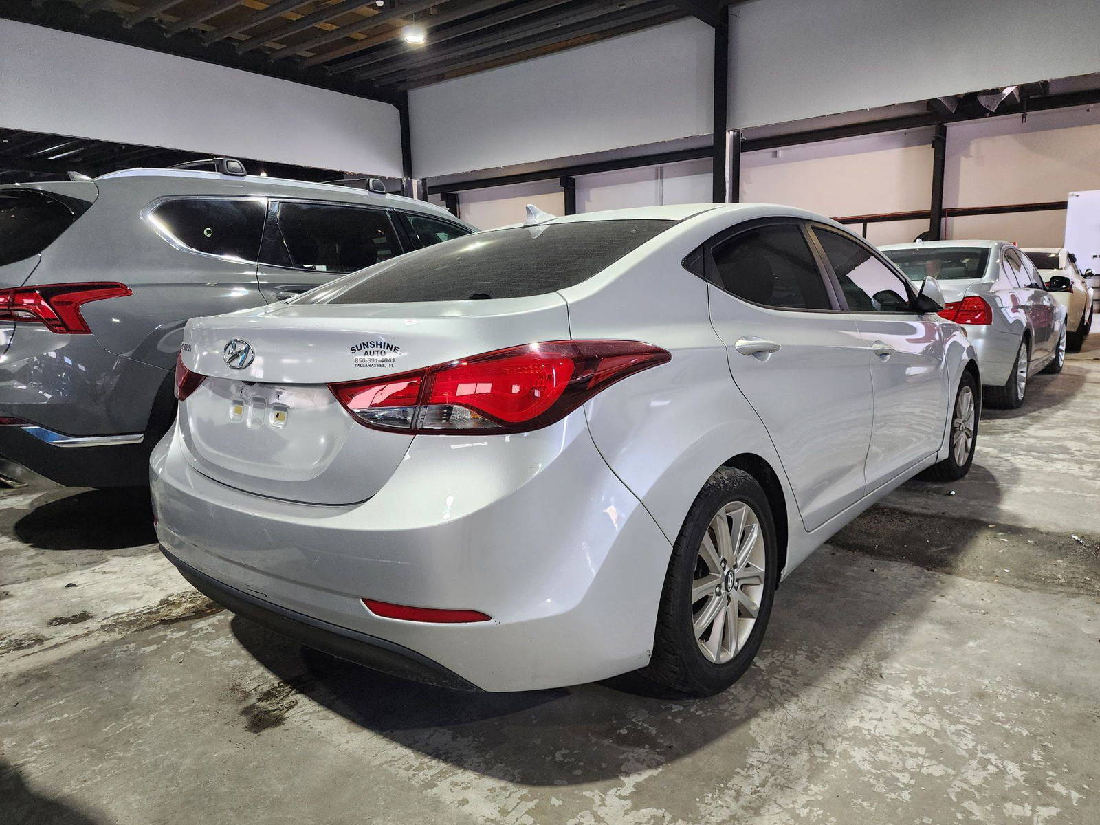 2015 HYUNDAI ELANTRA — 83057 Miles — Lot 336898 — Al Quoz - Marhaba Auctions Used Cars - Image 3