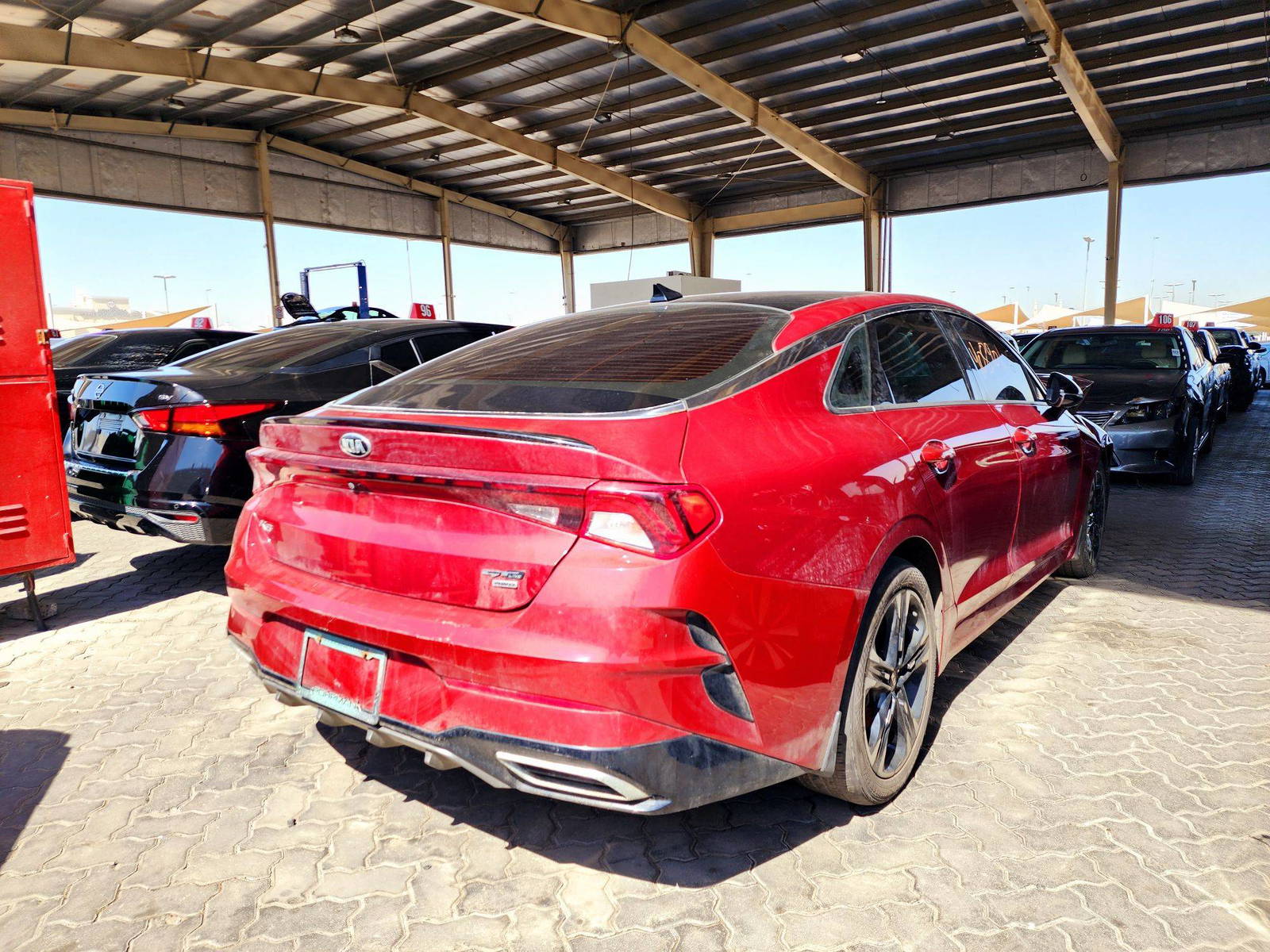 2021 KIA K5 — 95639 Miles — Lot MG061415 — Souq - Marhaba Auctions Used Cars - Image 3