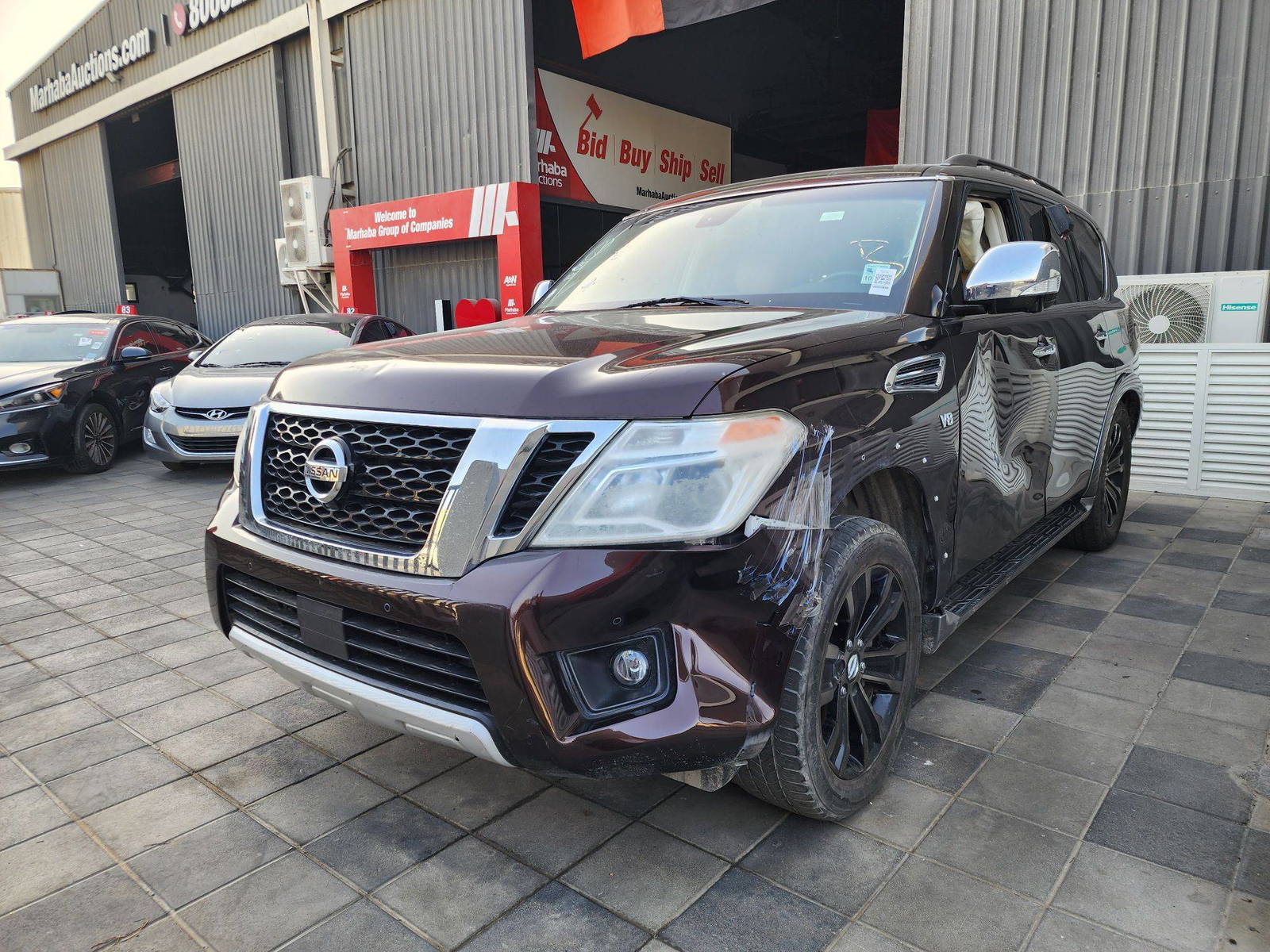 2017 NISSAN ARMADA — 86682 Miles — Lot 81962194 — Ind. 12 - Marhaba Auctions Used Cars - Image 4