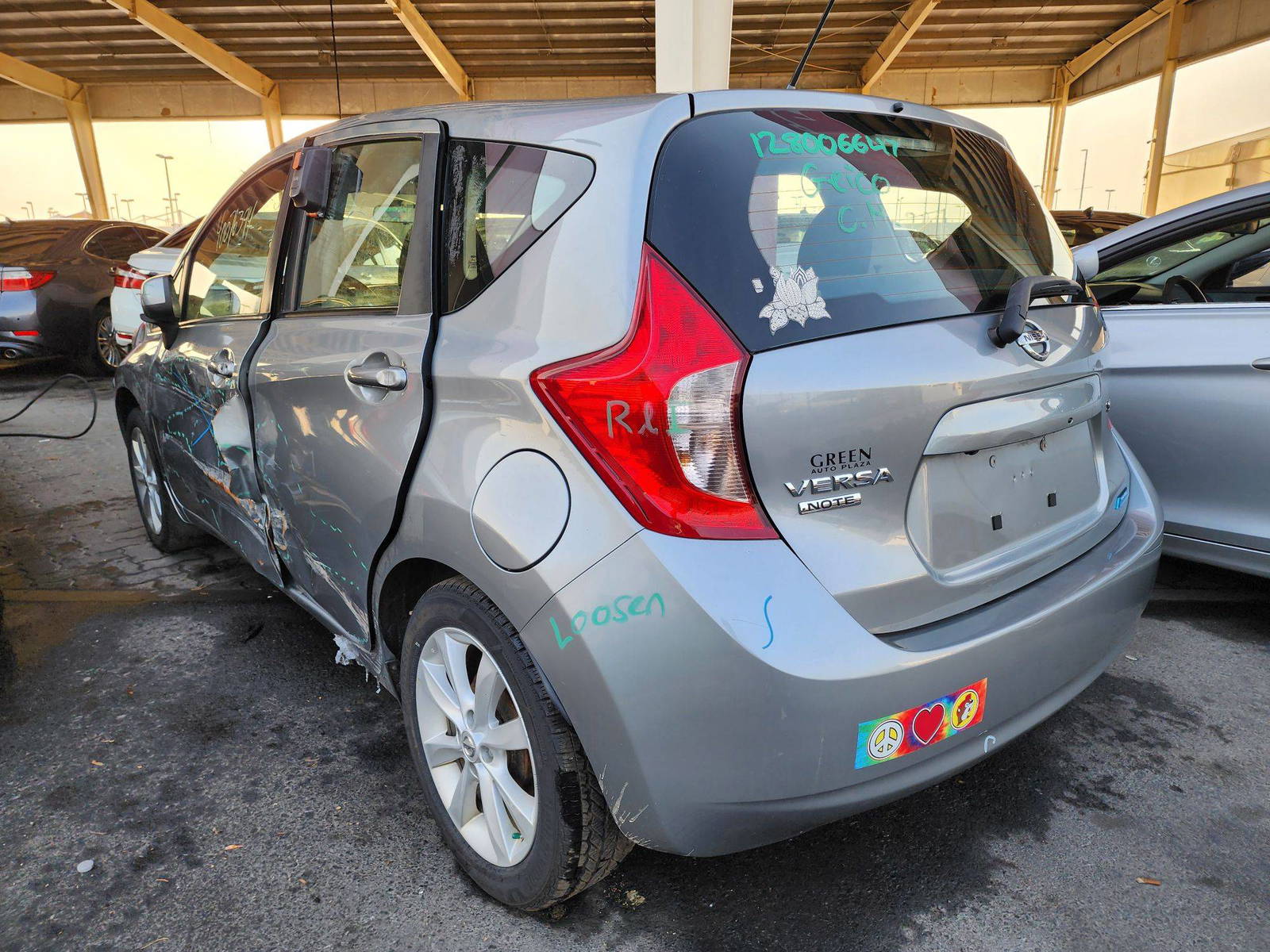 2014 NISSAN VERSA NOTE — 136068 Miles — Lot 40076394 — Souq - Marhaba Auctions Used Cars - Image 3