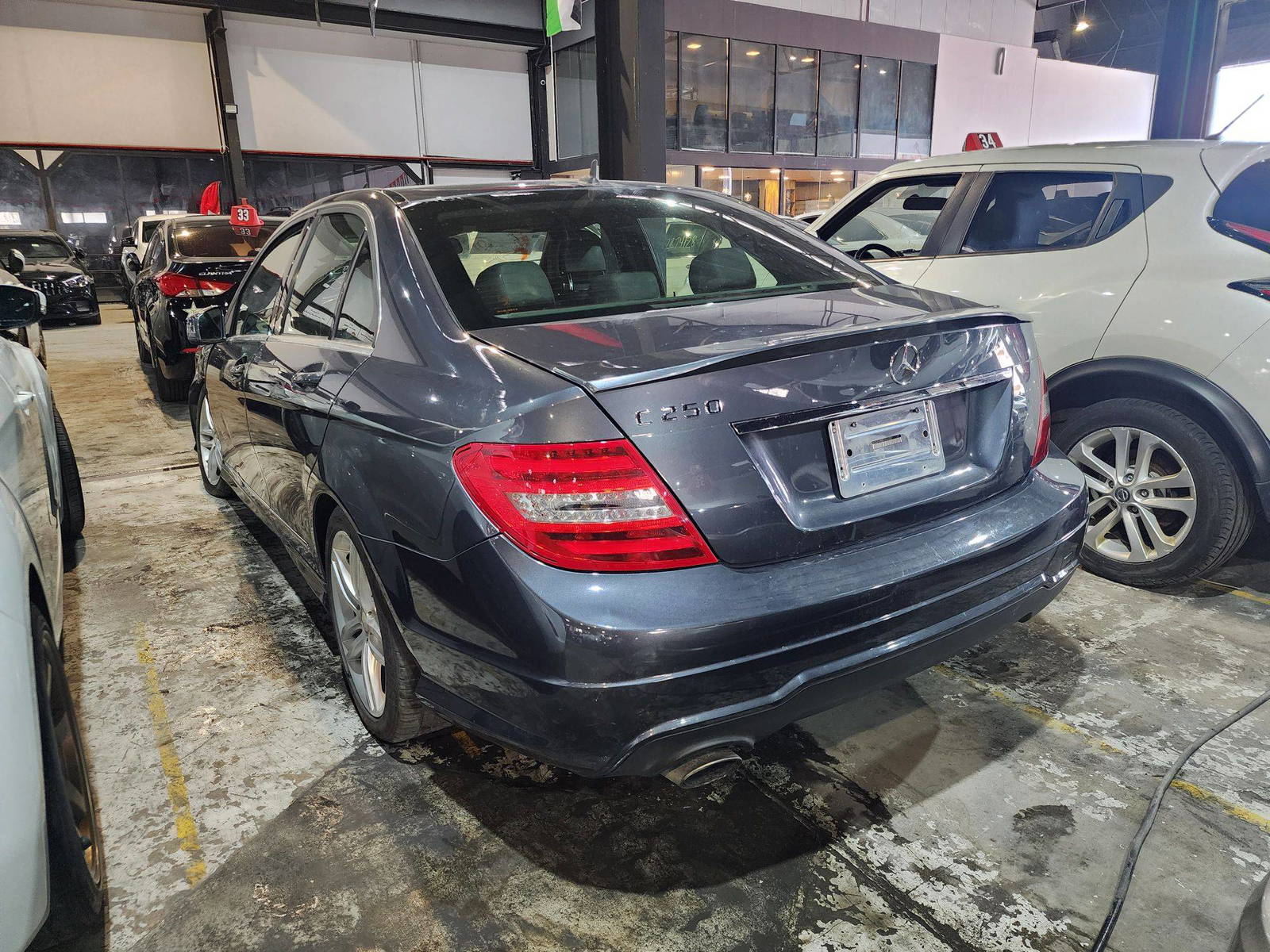 2014 MERCEDES BENZ C 250 — 152424 Miles — Lot 963282 — Al Quoz - Marhaba Auctions Used Cars - Image 3