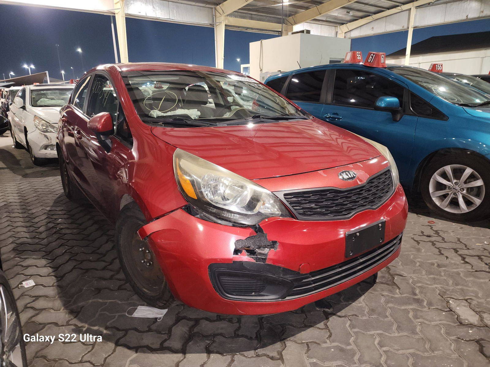 2013 KIA RIO — 128937 Miles — Lot 40063544 - Marhaba Auctions Used Cars - Image 3