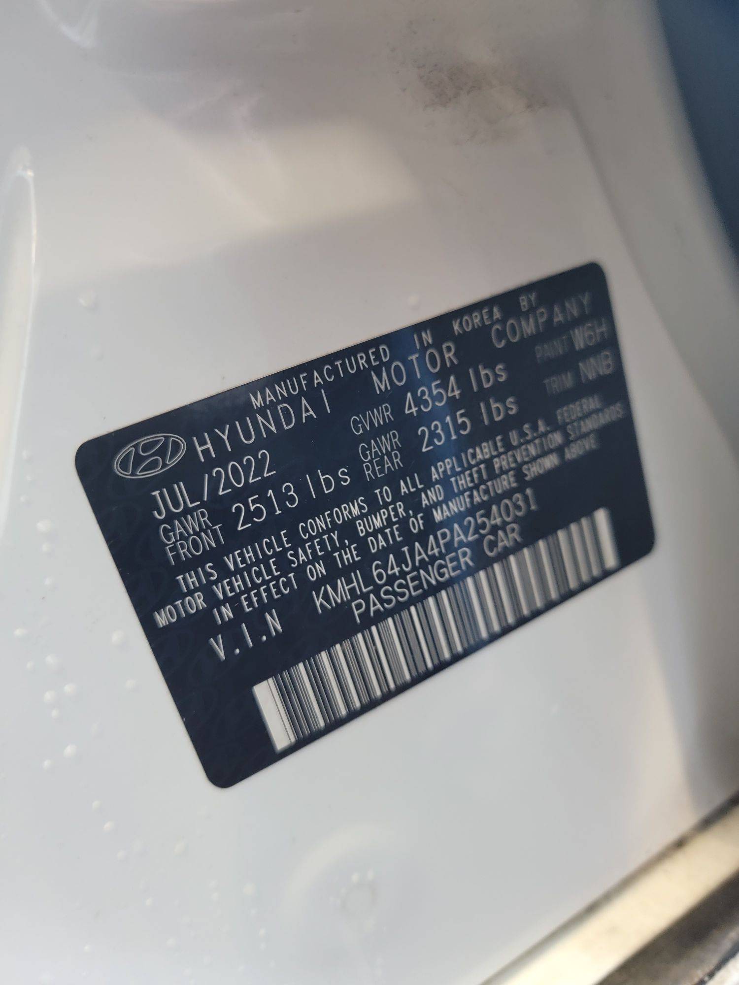 HYUNDAI SONATA 2023 - Marhaba Auction Used Cars - Image 9