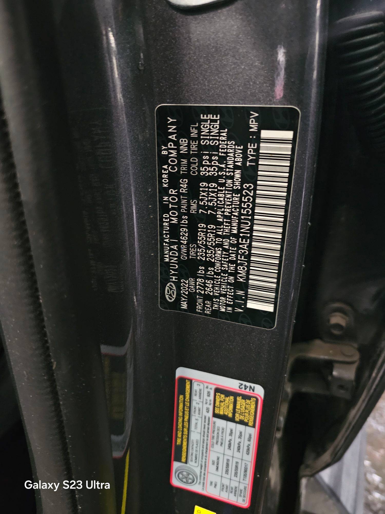 HYUNDAI TUCSON 2022 - Marhaba Auction Used Cars - Image 10