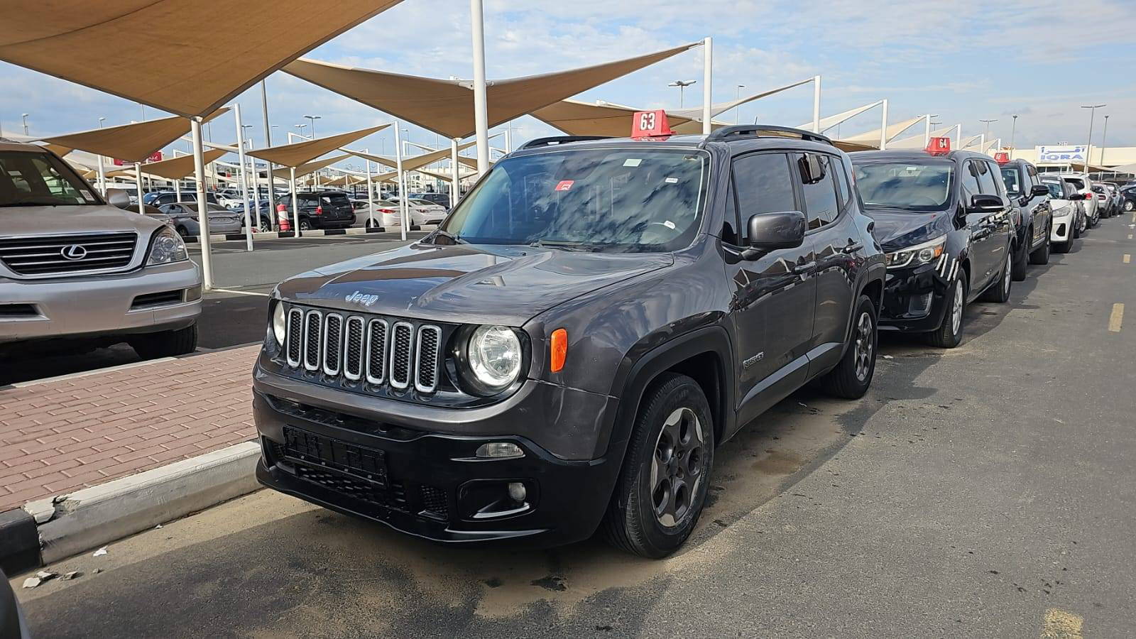JEEP RENEGADE LATITUDE 2018 - Marhaba Auction Used Cars - Image 11