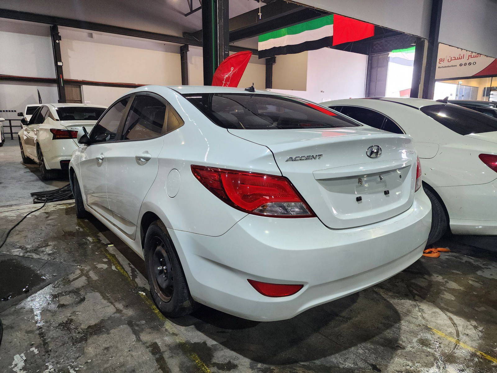 2015 HYUNDAI ACCENT — 159772 Miles — Lot 33794 — Souq - Marhaba Auctions Used Cars - Image 3