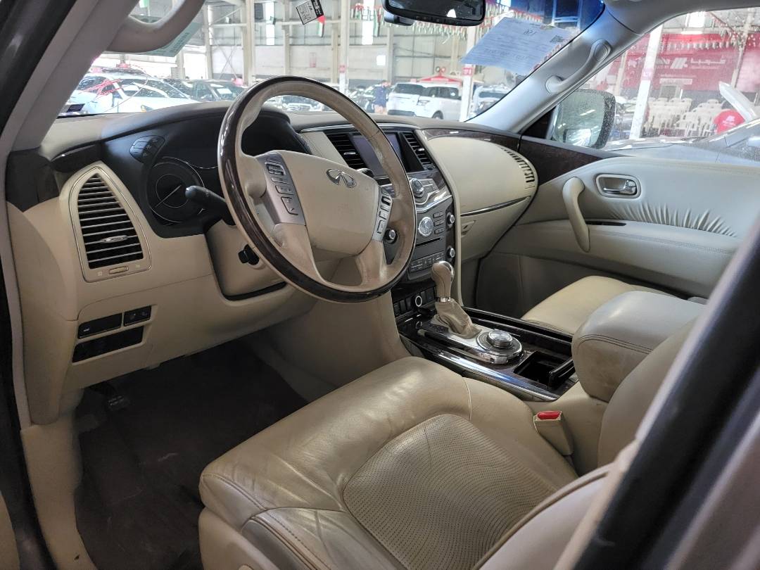 2016 INFINITI QX80 — 80377 Miles — Lot 121055 — Ind. 12 - Marhaba Auctions Used Cars - Image 8