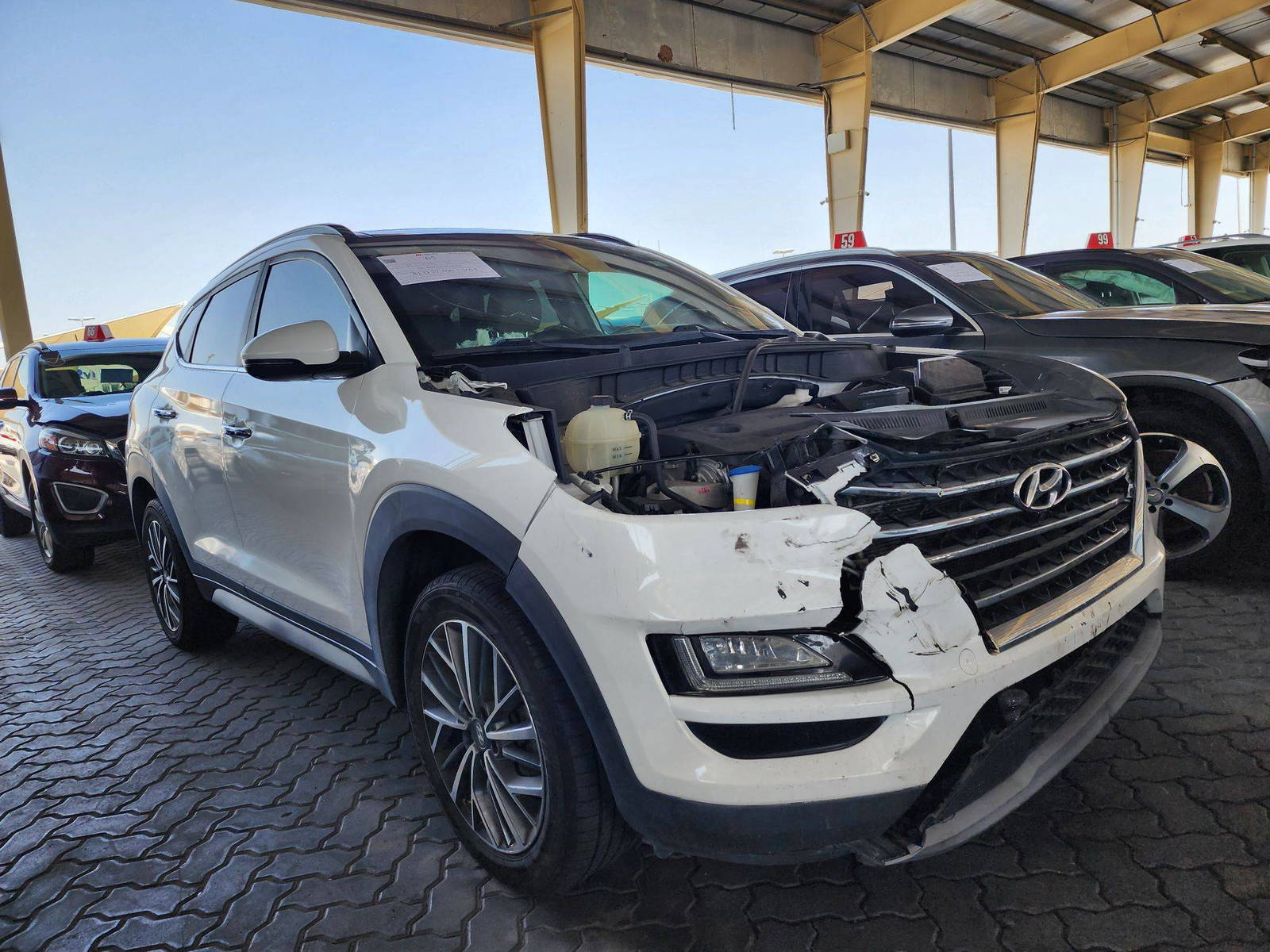 2019 HYUNDAI TUCSON — 82473 Miles — Lot 61914 — Ind. 12 - Marhaba Auctions Used Cars - Image 4