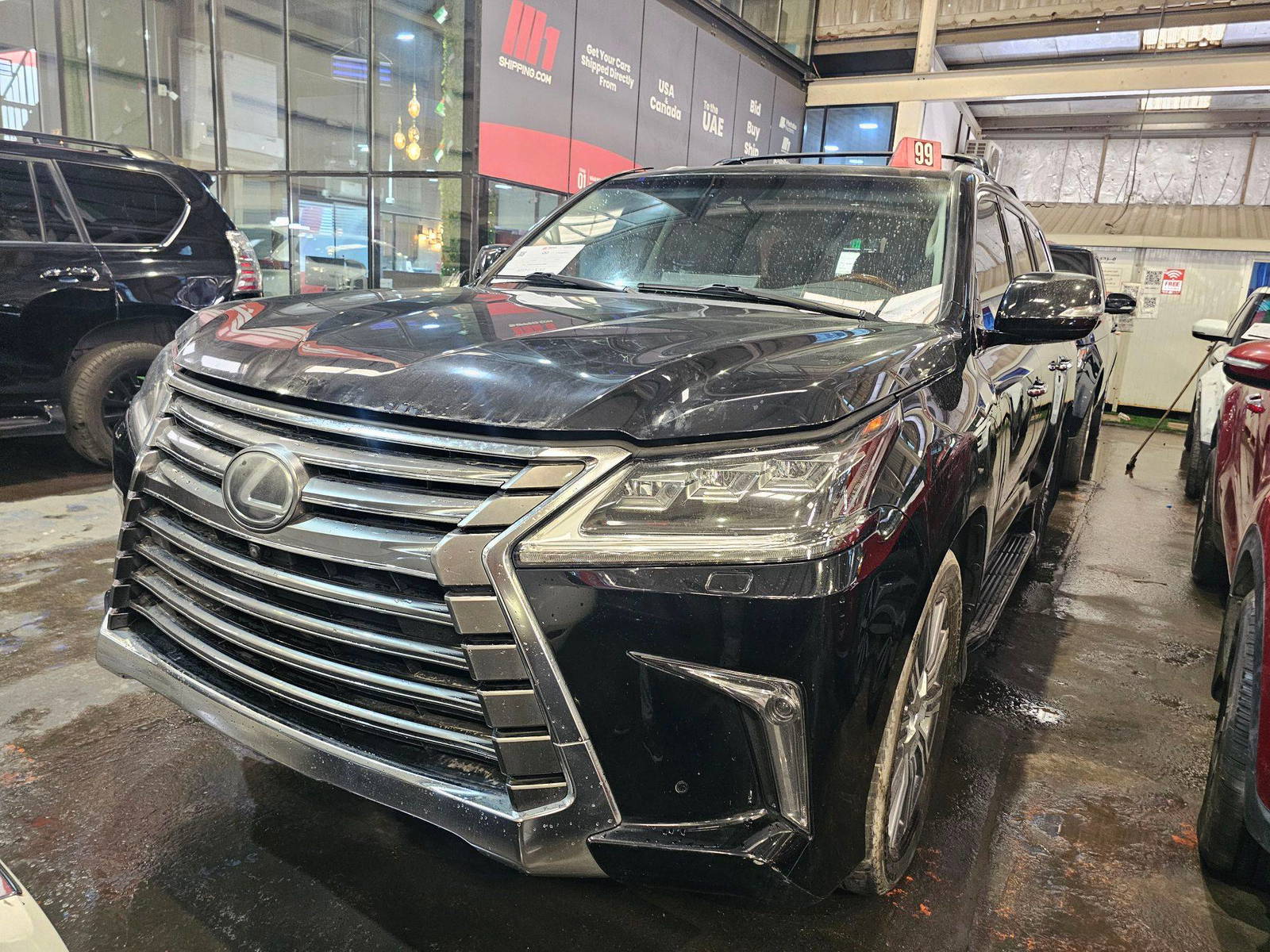 2017 LEXUS LX 570 — 95321 Miles — Lot 8H4227468 — Main - Marhaba Auctions Used Cars - Image 4