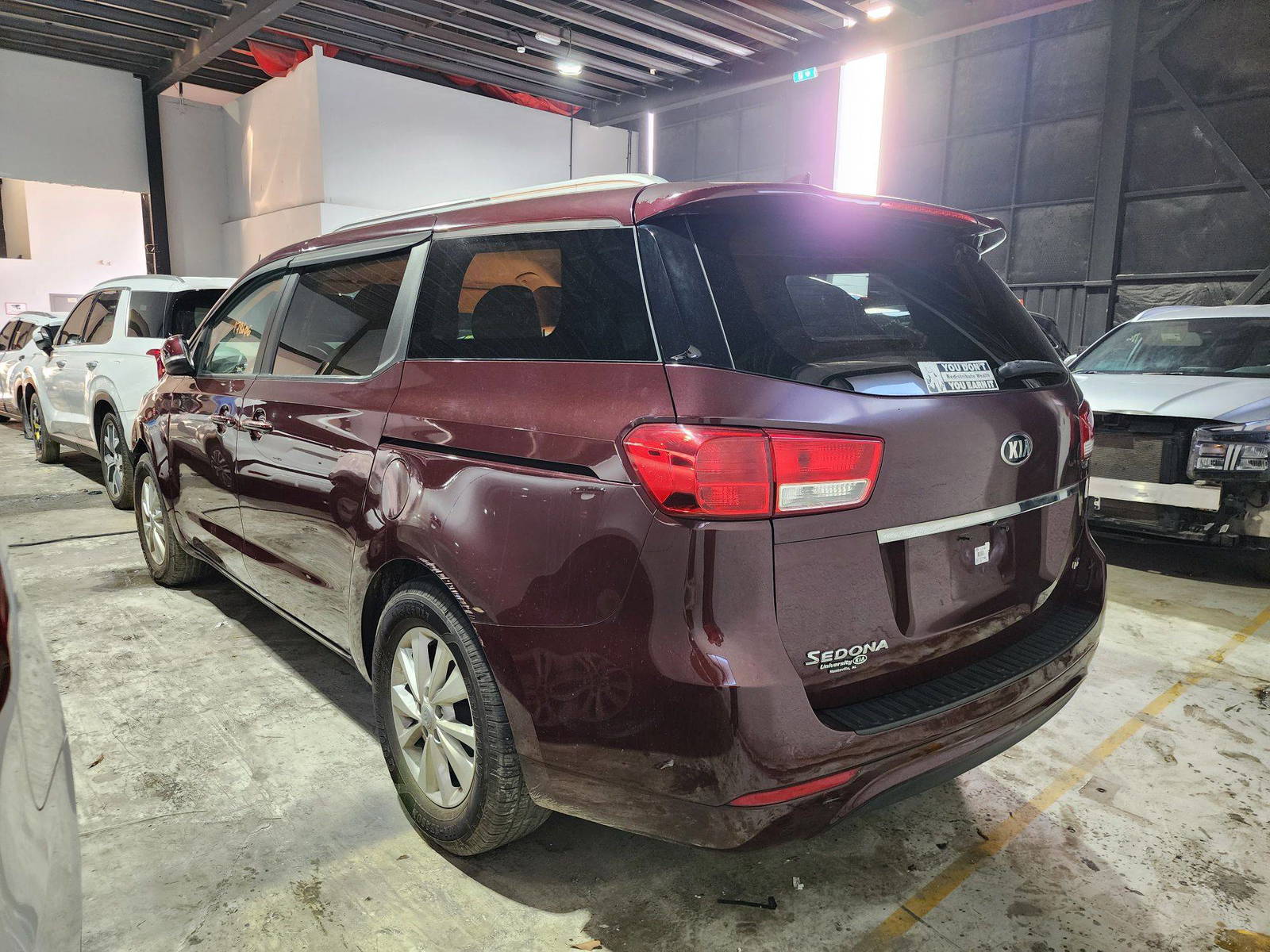 2016 KIA SEDONA — 178606 Miles — Lot 159789 — Al Quoz - Marhaba Auctions Used Cars - Image 4