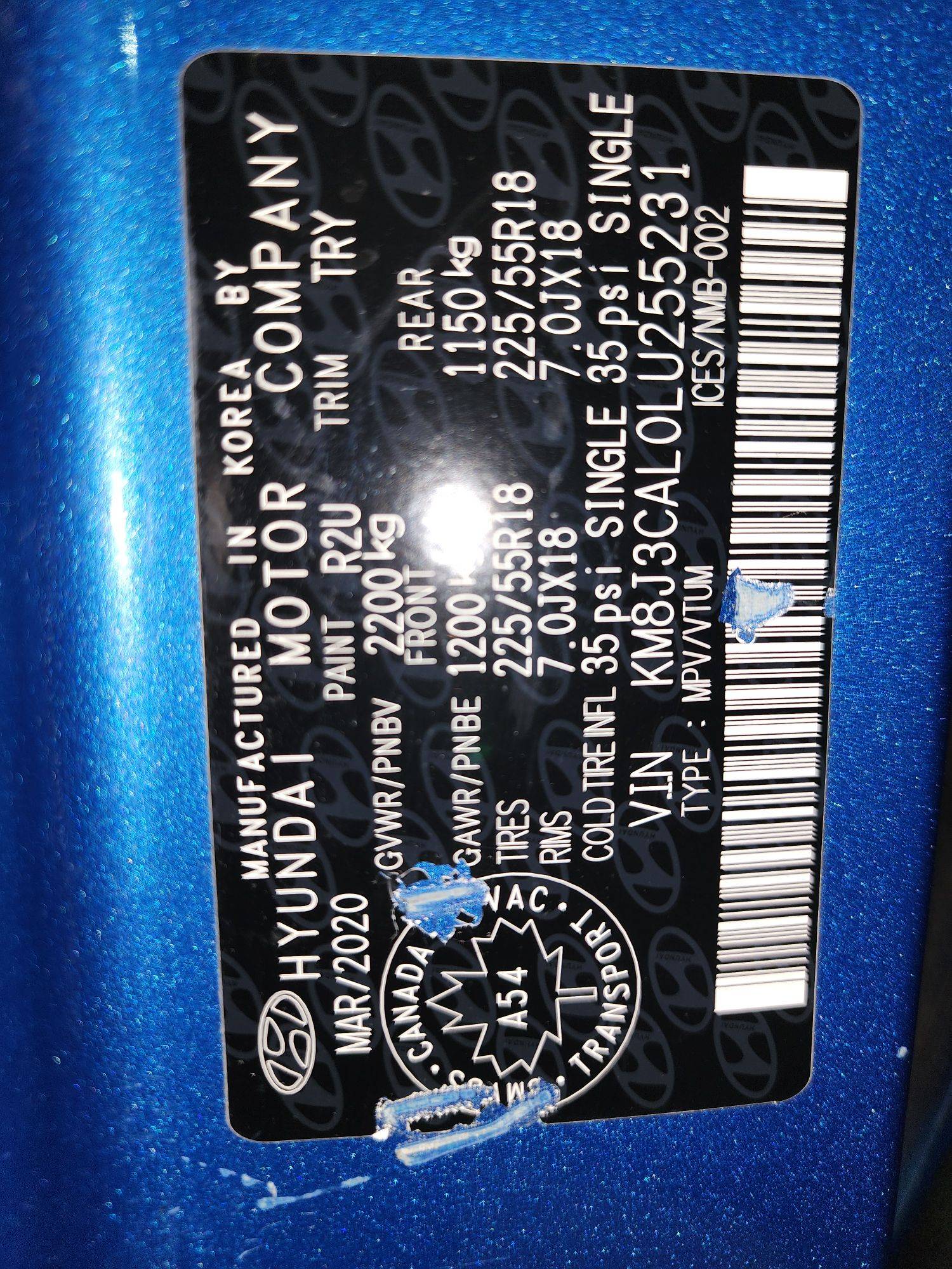 HYUNDAI TUCSON 2020 - Marhaba Auction Used Cars - Image 10