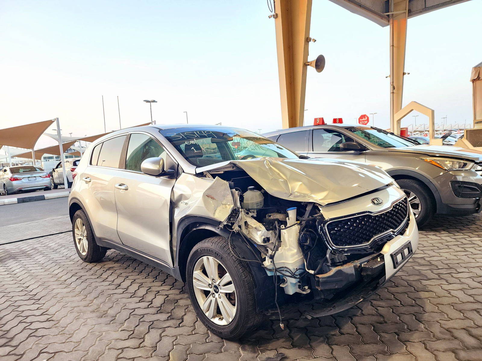 2018 KIA SPORTAGE — 132760 Miles — Lot XJ7315149 — Main - Marhaba Auctions Used Cars - Image 4