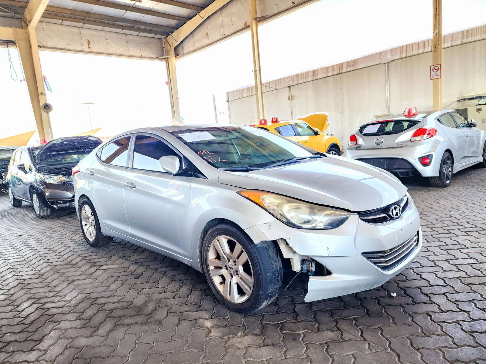 2011 HYUNDAI ELANTRA — 122724 Miles — Lot 37372654 — Souq - Marhaba Auctions Used Cars - Image 4