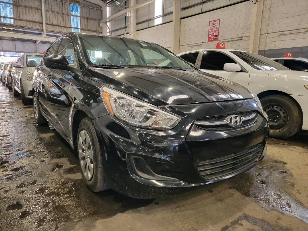 2017 HYUNDAI ACCENT — 113449 Miles — Lot E1HU358844 — Main - Marhaba Auctions Used Cars - Image 4